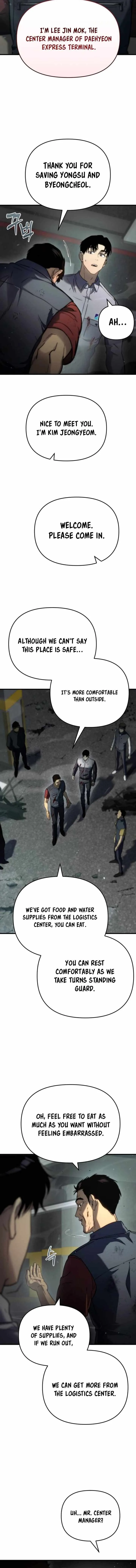 Hiding a Logistics Center in The Apocalypse Chapter 4 page 6