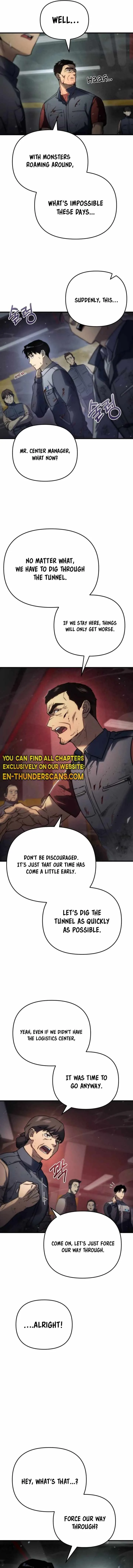 Hiding a Logistics Center in The Apocalypse Chapter 4 page 8