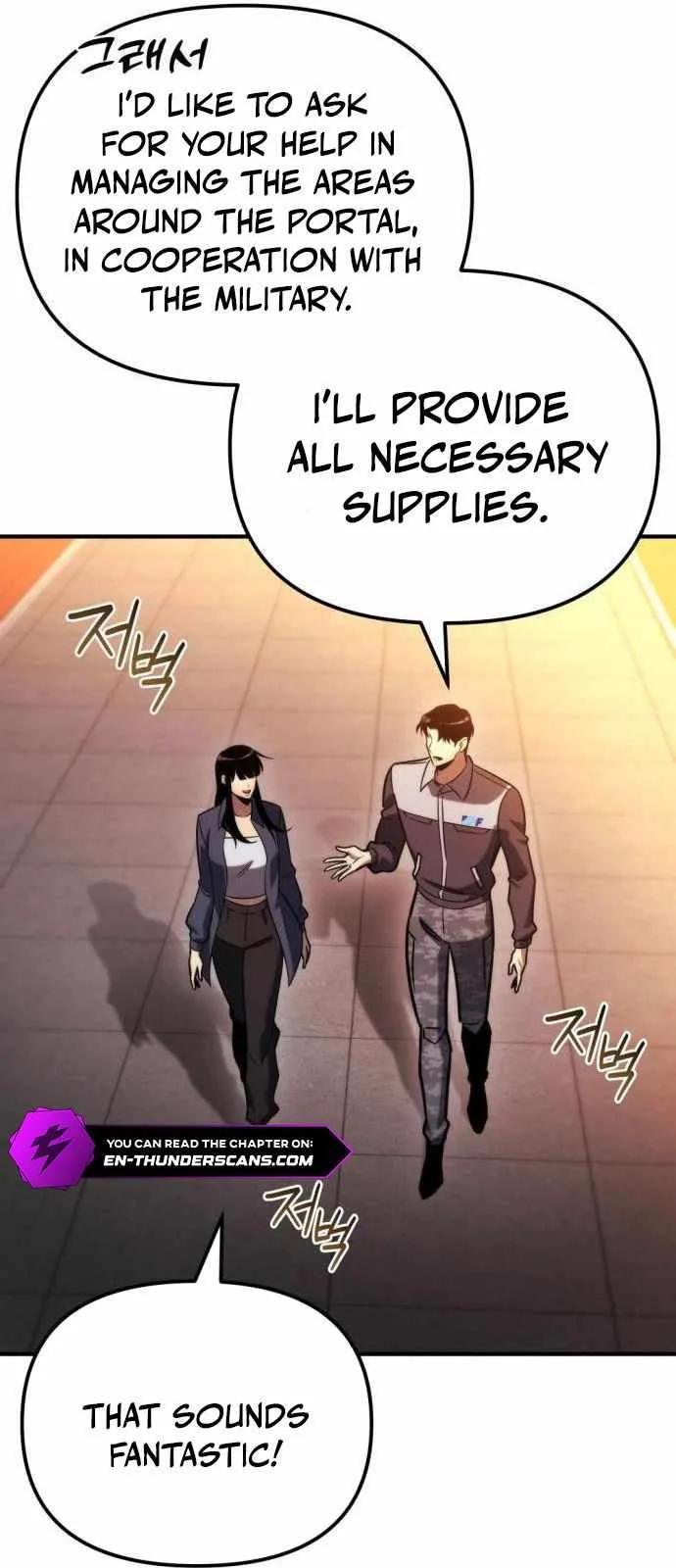 Hiding a Logistics Center in The Apocalypse Chapter 53 page 36