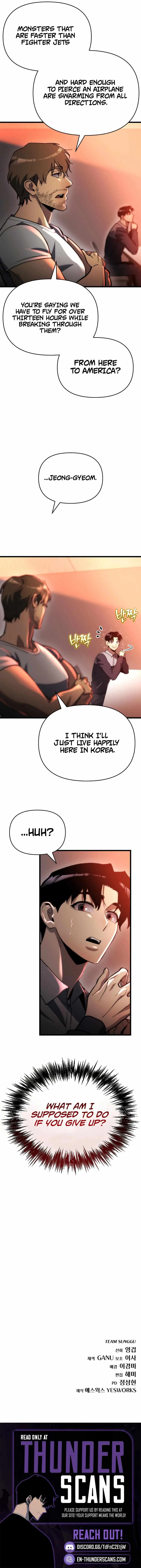 Hiding a Logistics Center in The Apocalypse Chapter 58 page 22