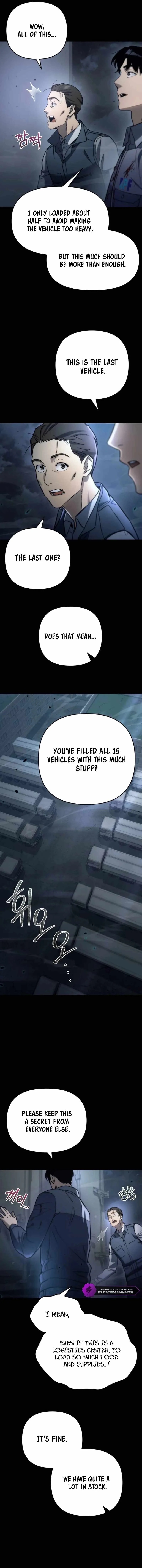 Hiding a Logistics Center in The Apocalypse Chapter 6 page 10