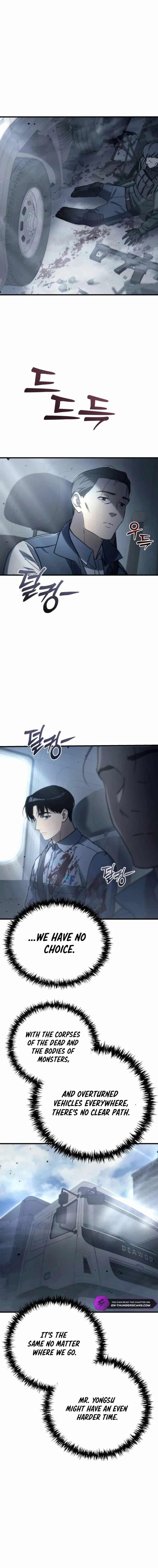 Hiding a Logistics Center in The Apocalypse Chapter 6 page 21