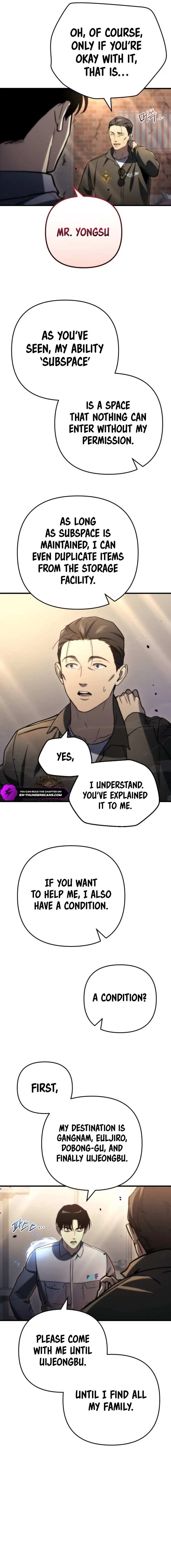 Hiding a Logistics Center in The Apocalypse Chapter 9 page 14