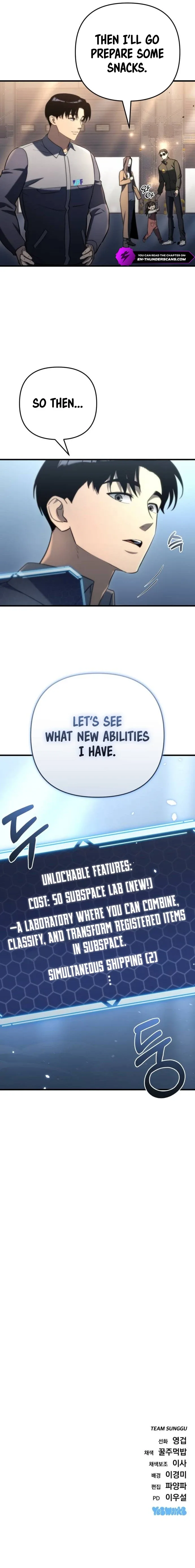 Hiding a Logistics Center in The Apocalypse Chapter 9 page 19