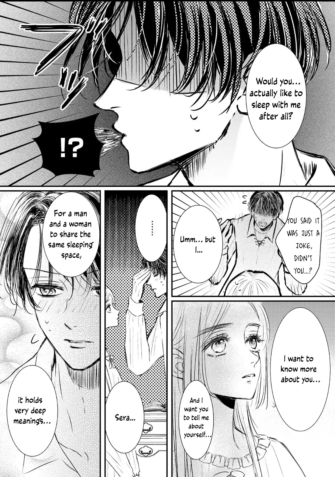 hiding your eyes is such a shame you are incredibly beautiful Chapter 1 page 31