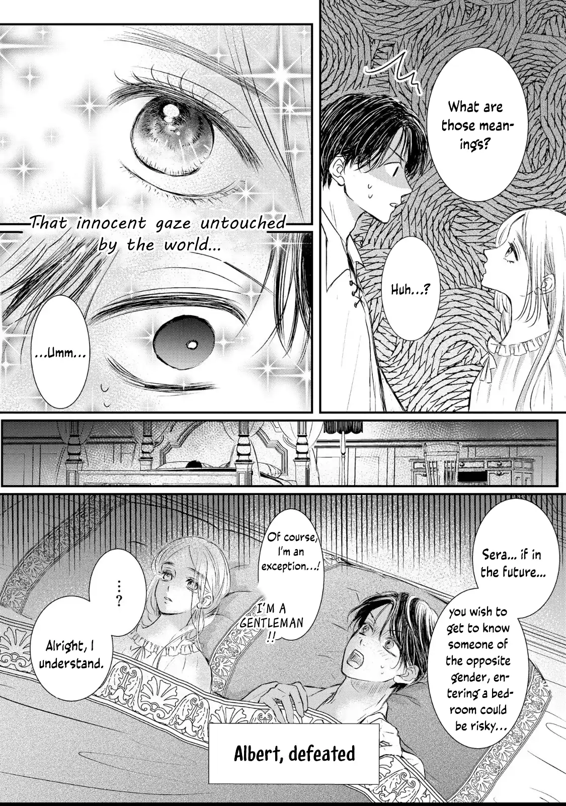 hiding your eyes is such a shame you are incredibly beautiful Chapter 1 page 32