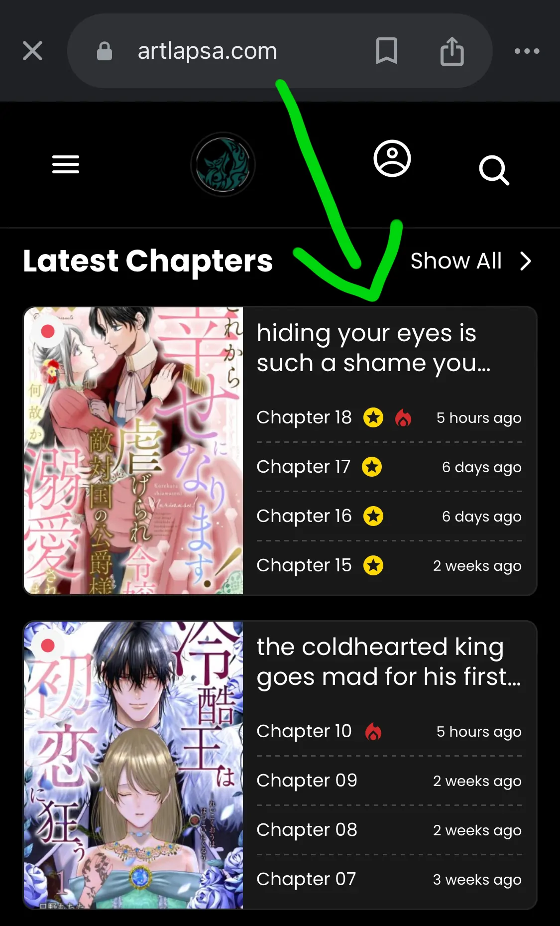 ‏hiding your eyes is such a shame you are incredibly beautiful Chapter 10 page 1