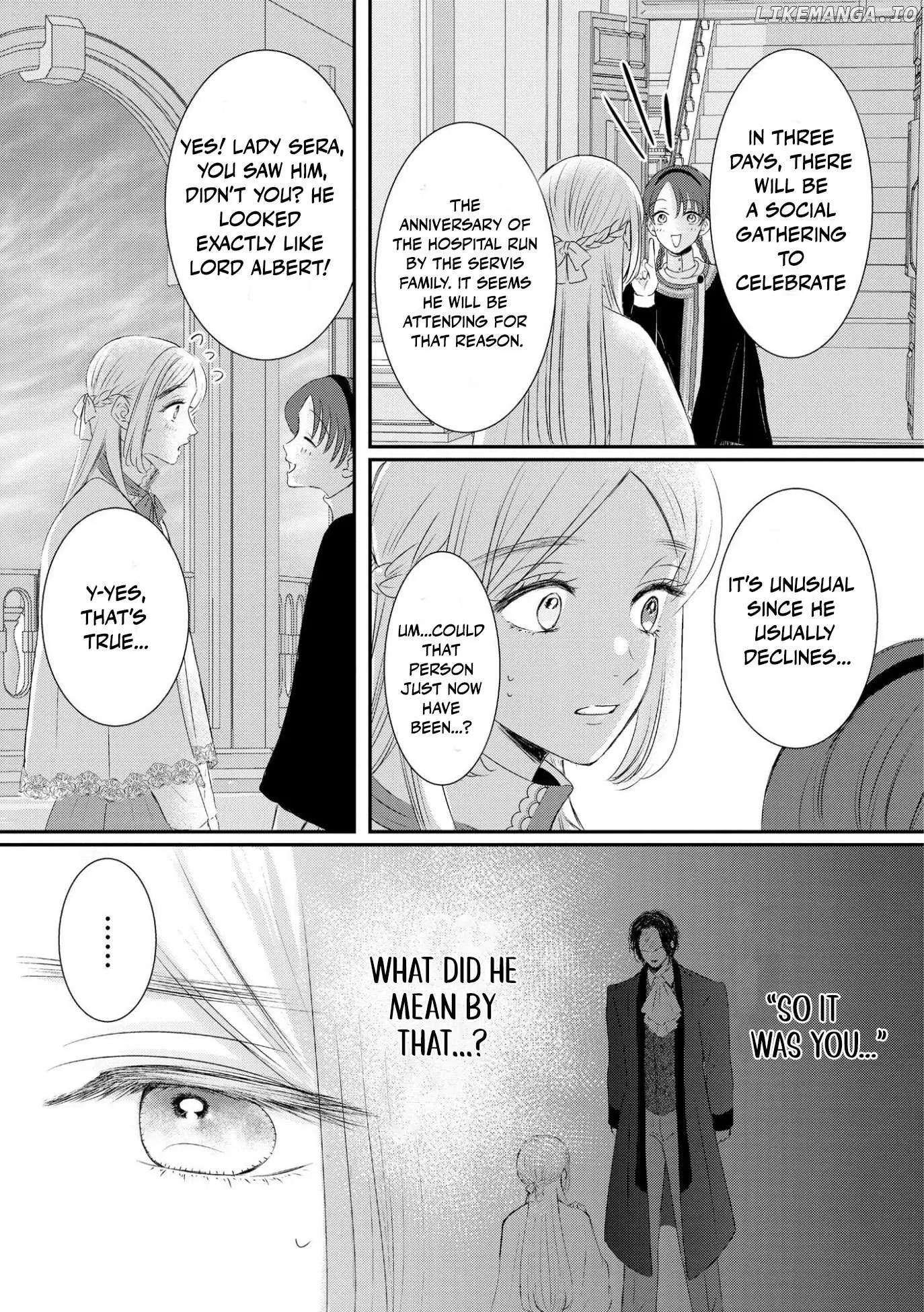 ‏hiding your eyes is such a shame you are incredibly beautiful Chapter 11 page 6