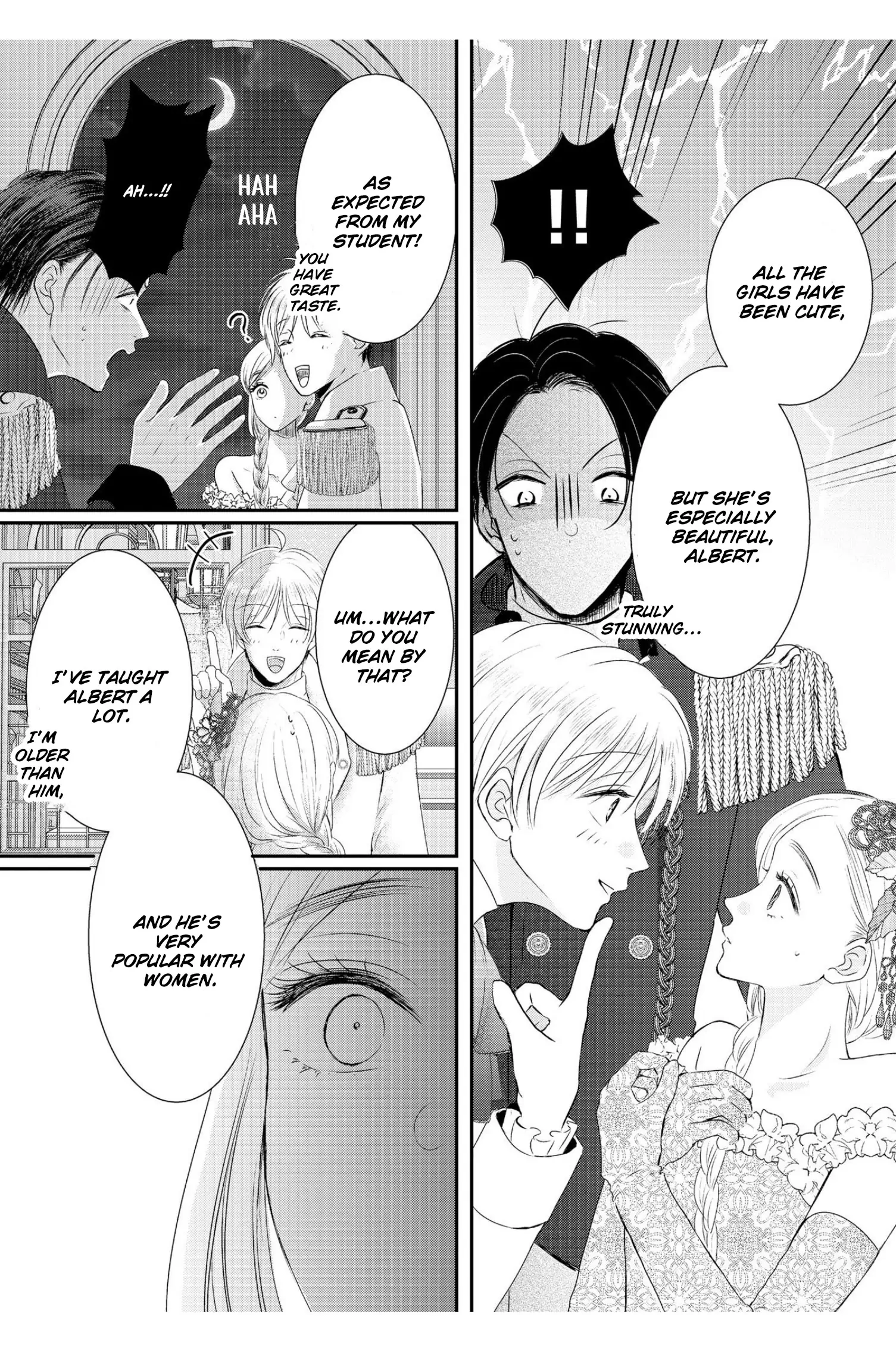 ‏hiding your eyes is such a shame you are incredibly beautiful Chapter 12 page 7