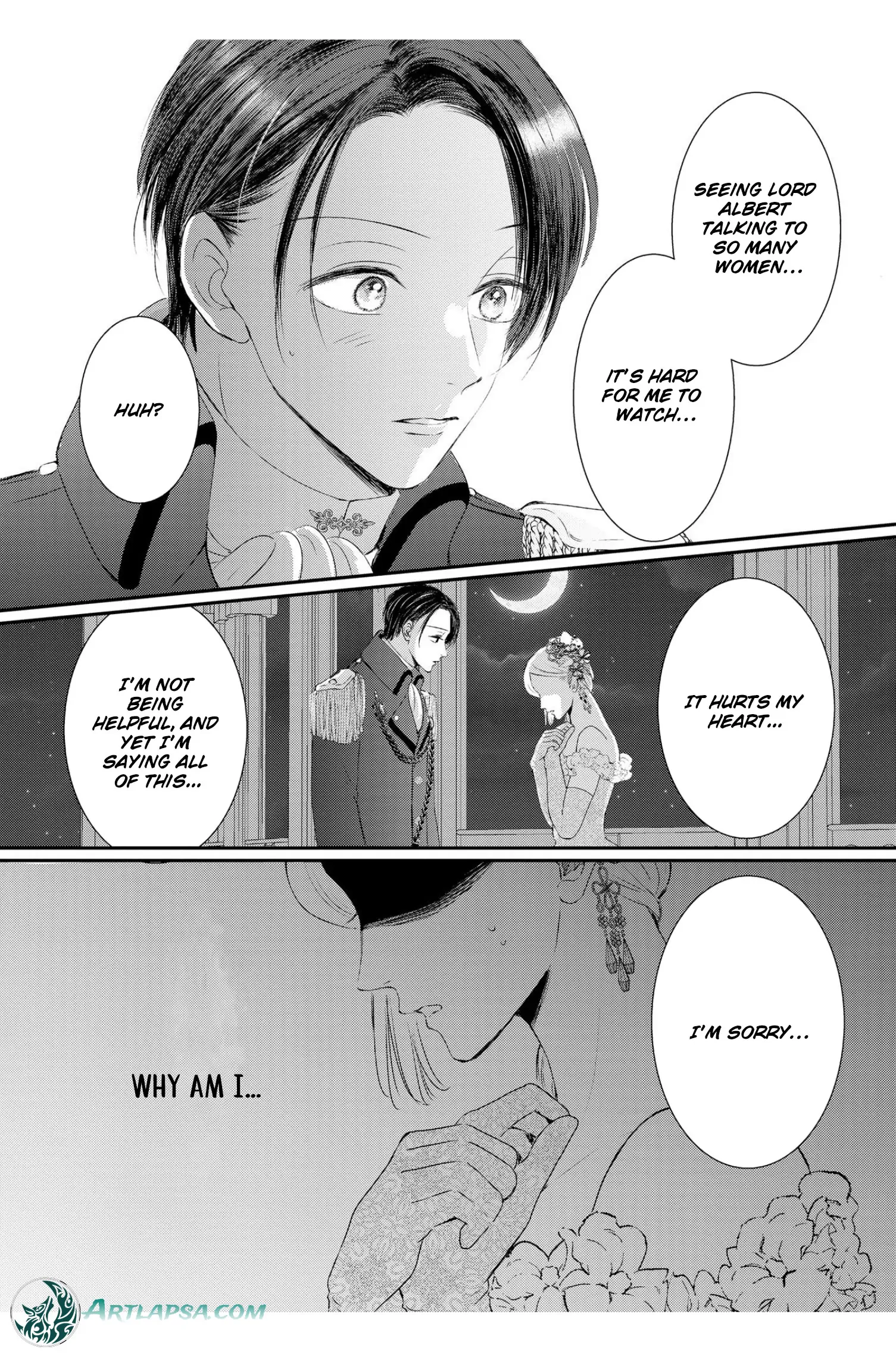 ‏hiding your eyes is such a shame you are incredibly beautiful Chapter 12 page 12