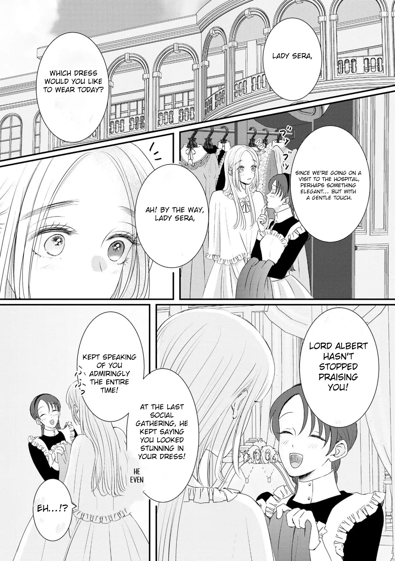 ‏hiding your eyes is such a shame you are incredibly beautiful Chapter 13 page 7