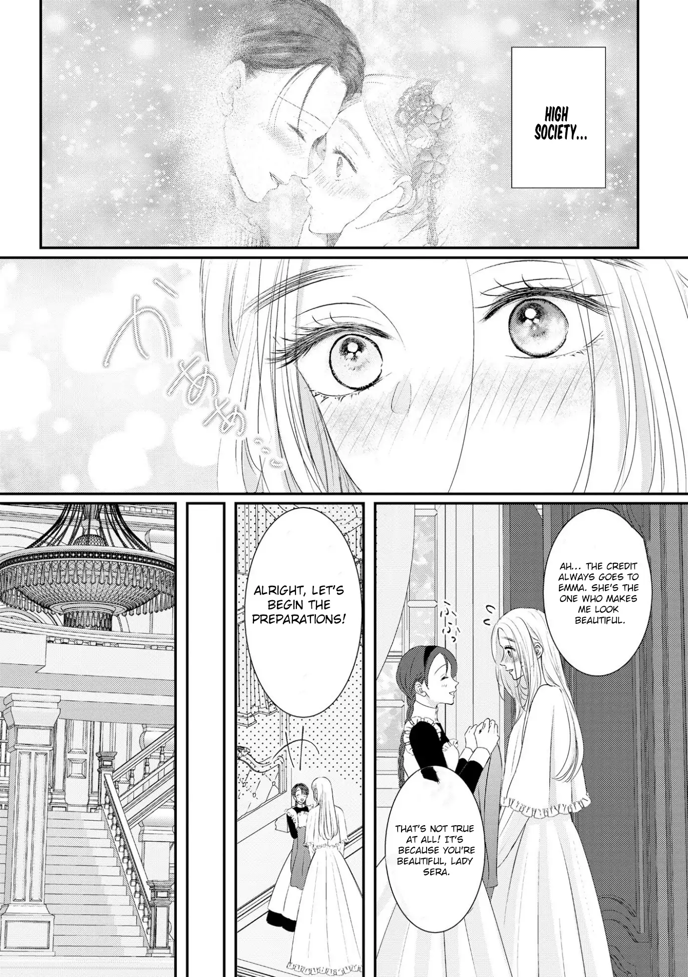 ‏hiding your eyes is such a shame you are incredibly beautiful Chapter 13 page 8