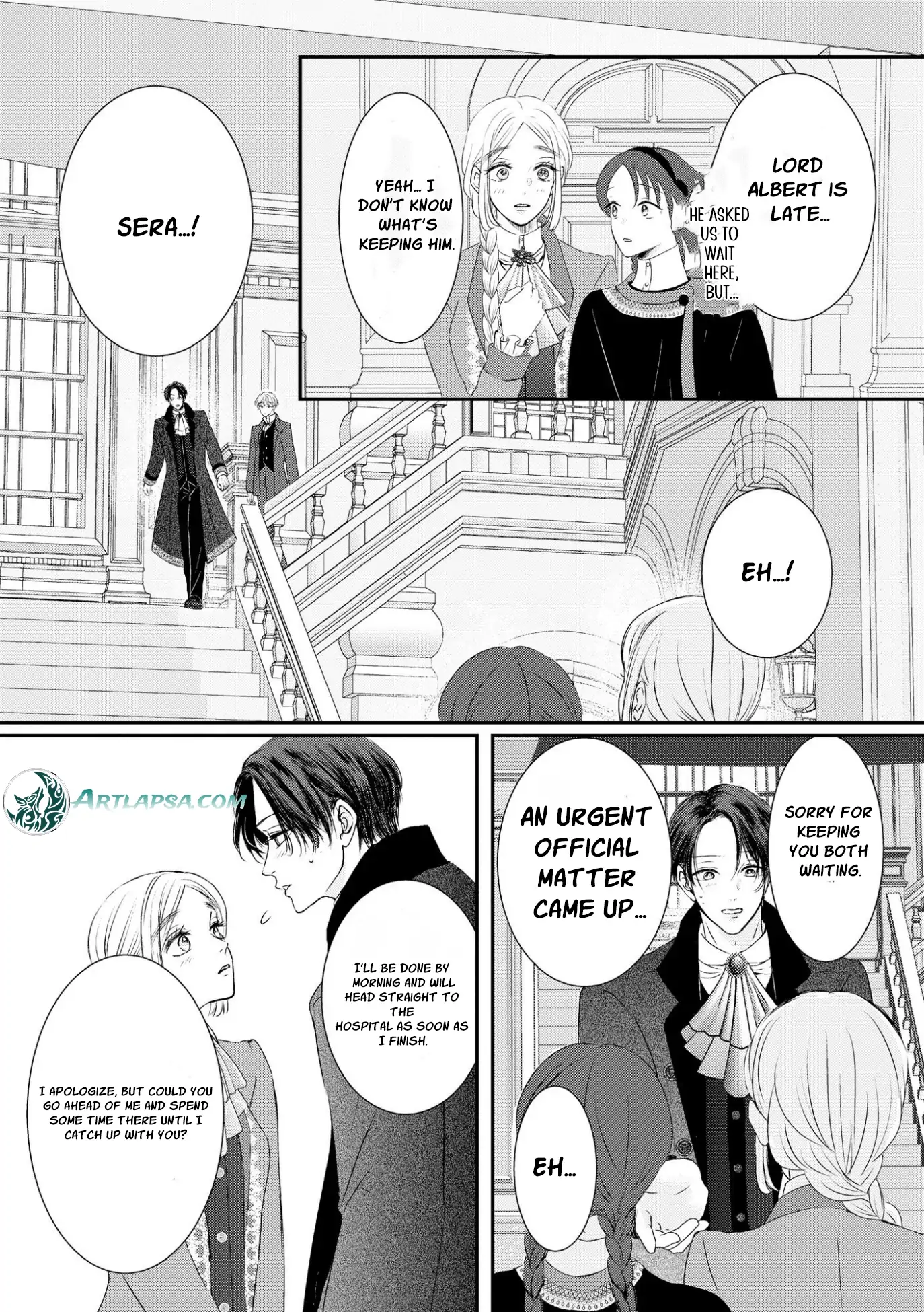 ‏hiding your eyes is such a shame you are incredibly beautiful Chapter 13 page 9