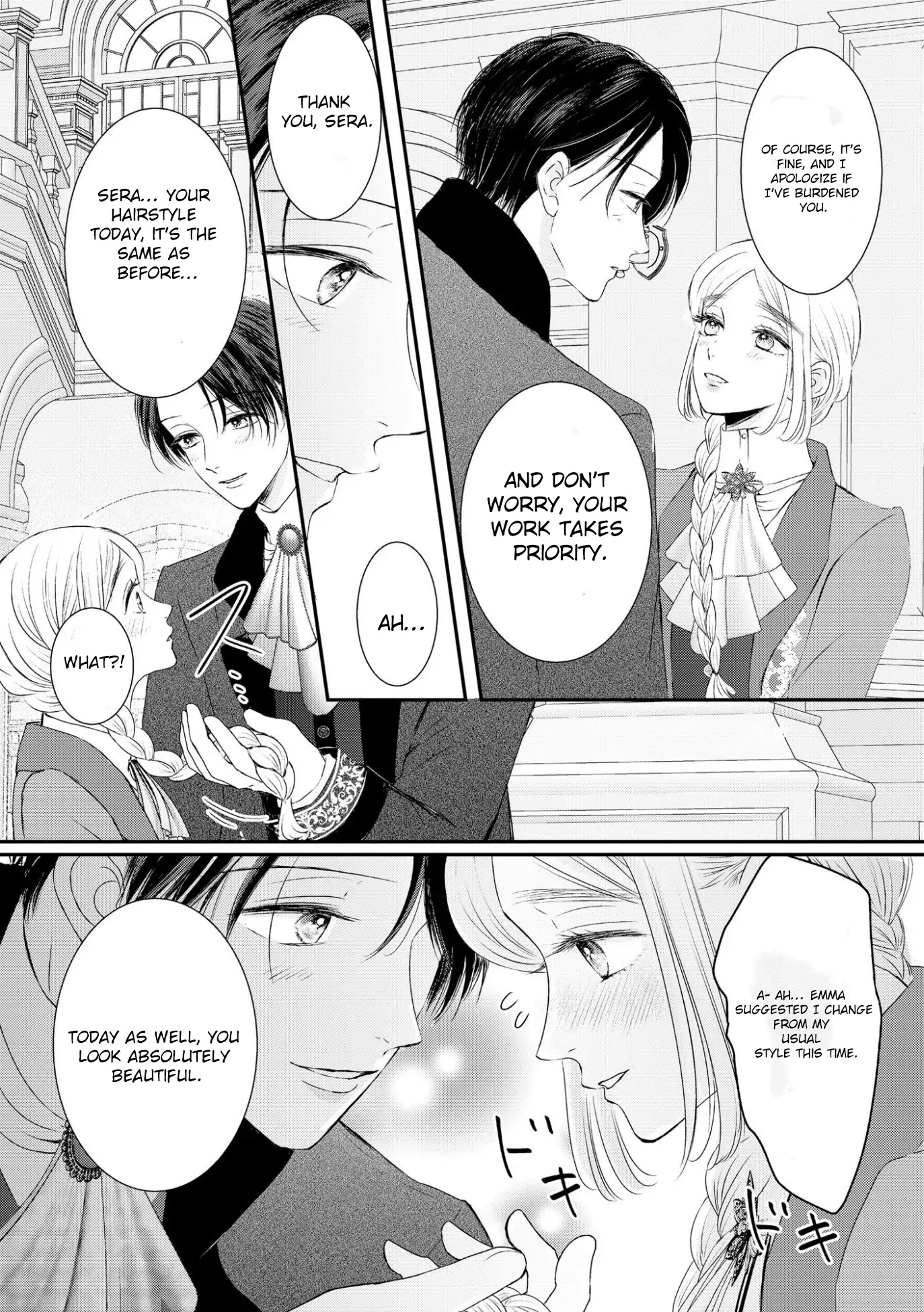 ‏hiding your eyes is such a shame you are incredibly beautiful Chapter 13 page 10