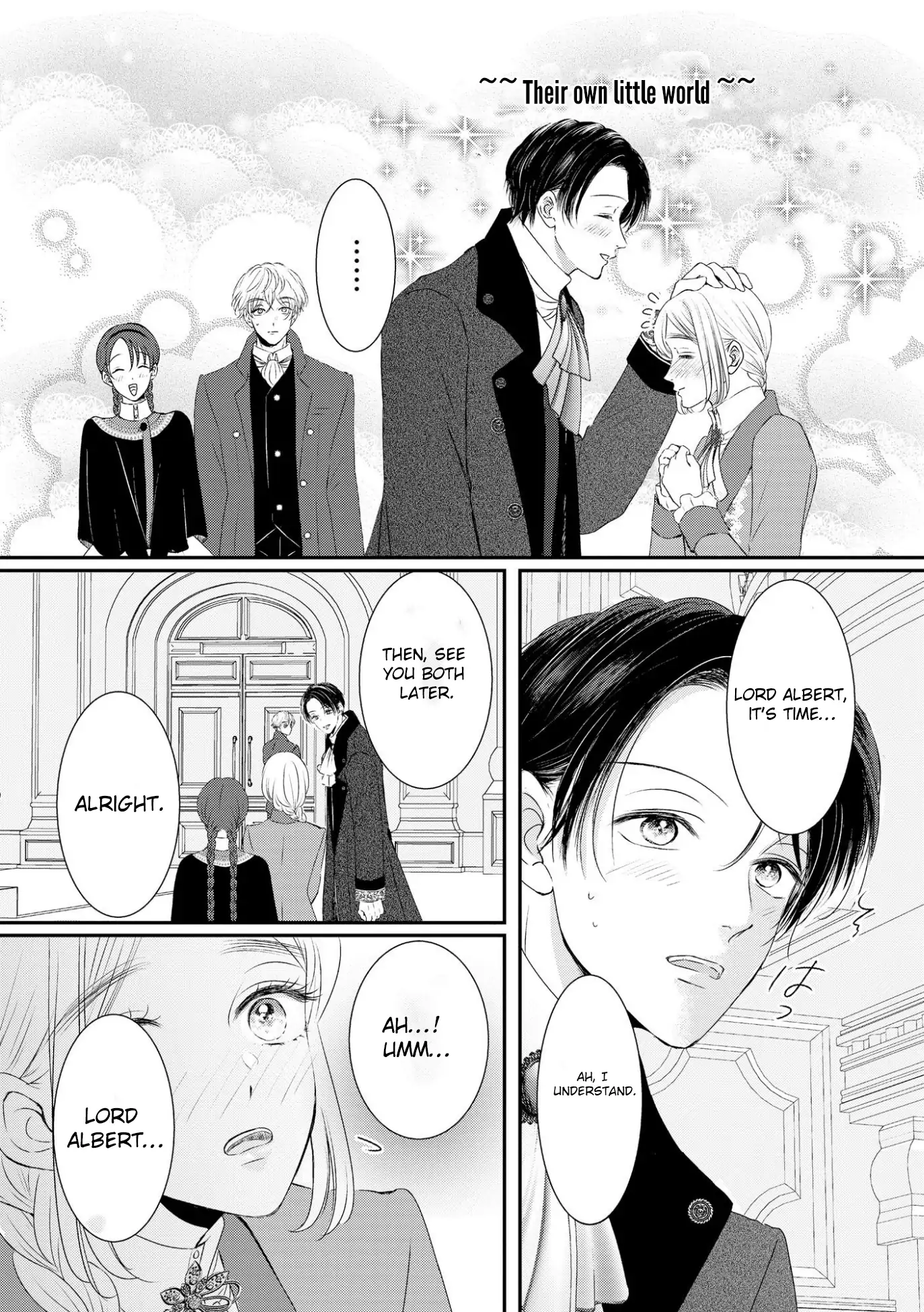 ‏hiding your eyes is such a shame you are incredibly beautiful Chapter 13 page 11