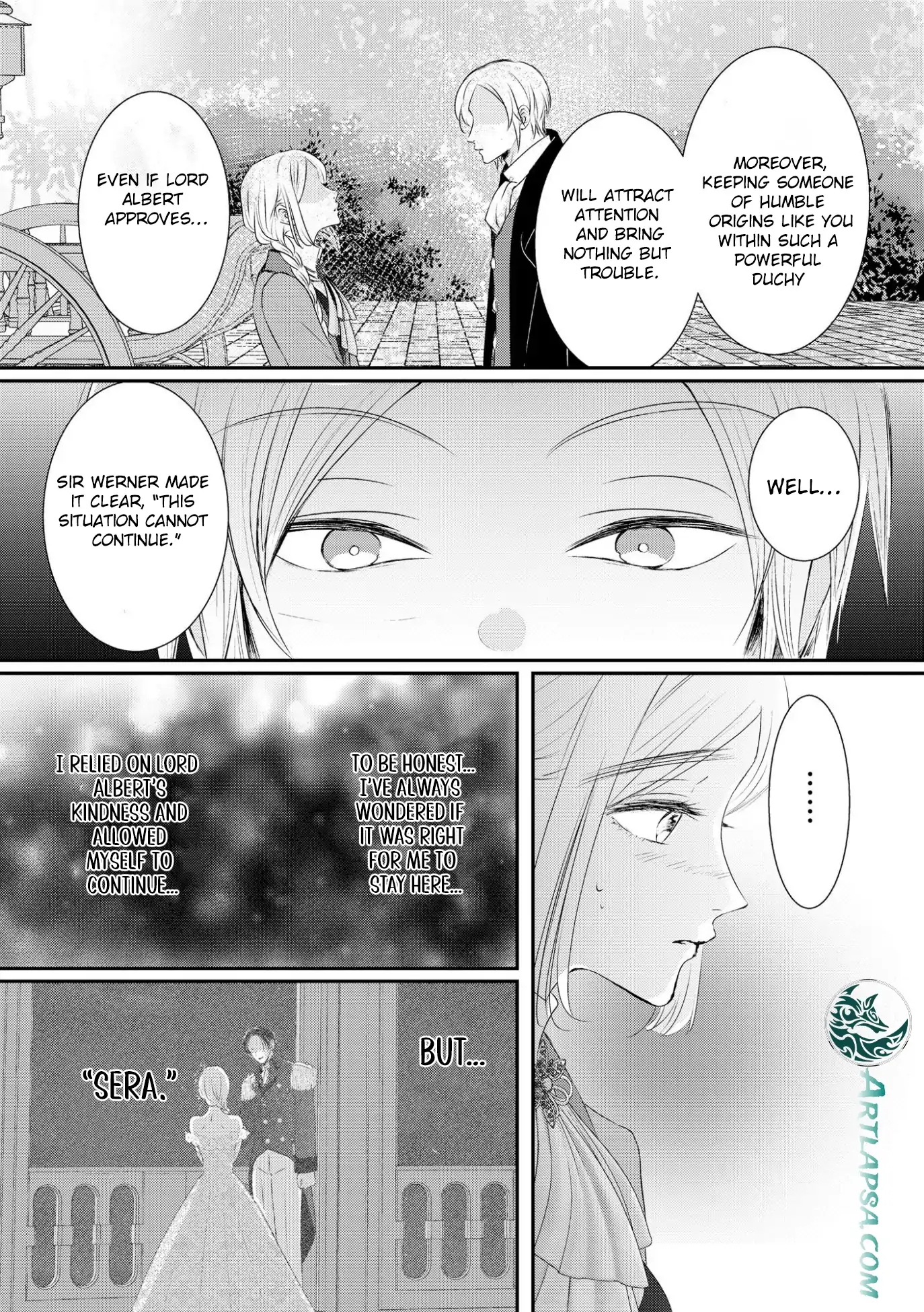 ‏hiding your eyes is such a shame you are incredibly beautiful Chapter 13 page 19