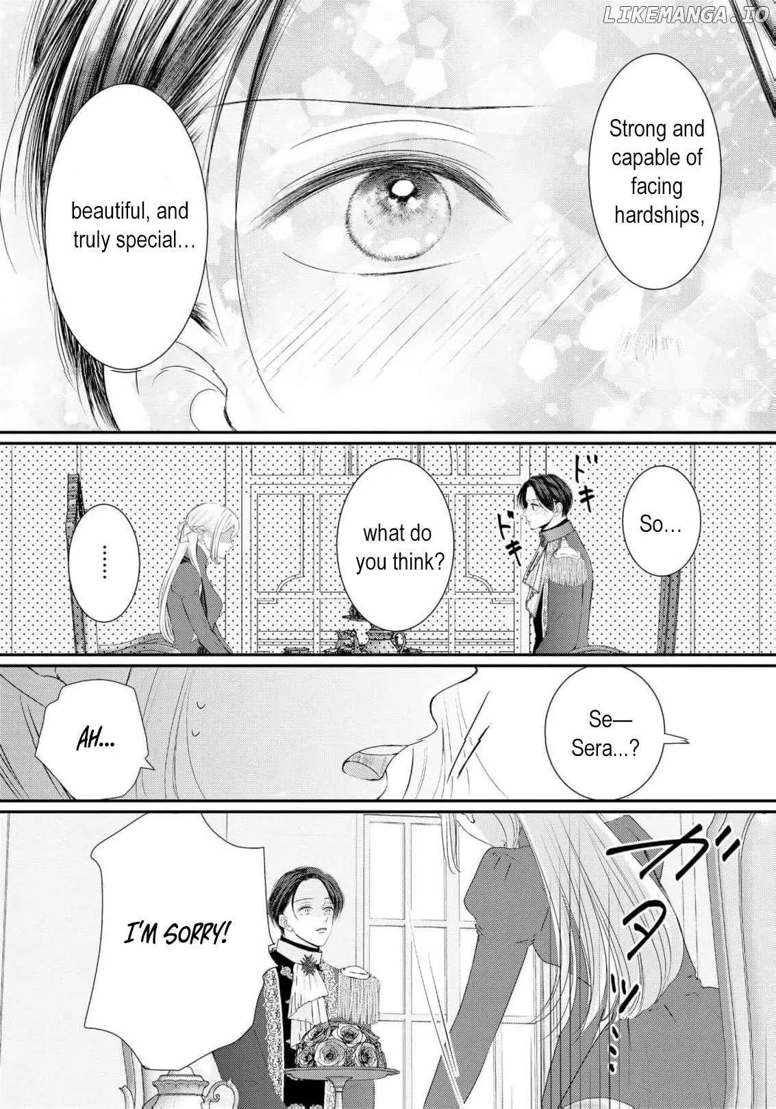 ‏hiding your eyes is such a shame you are incredibly beautiful Chapter 19 page 4