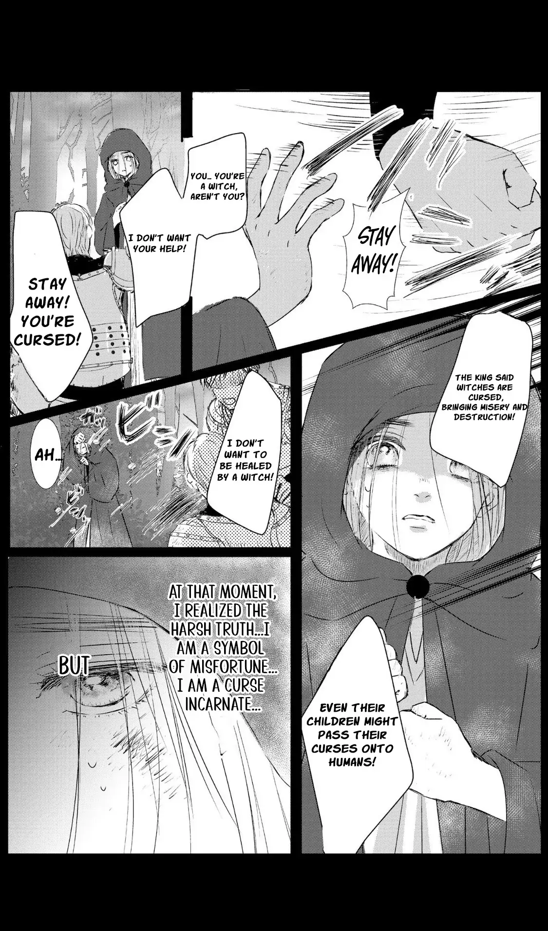‏hiding your eyes is such a shame you are incredibly beautiful Chapter 2 page 5