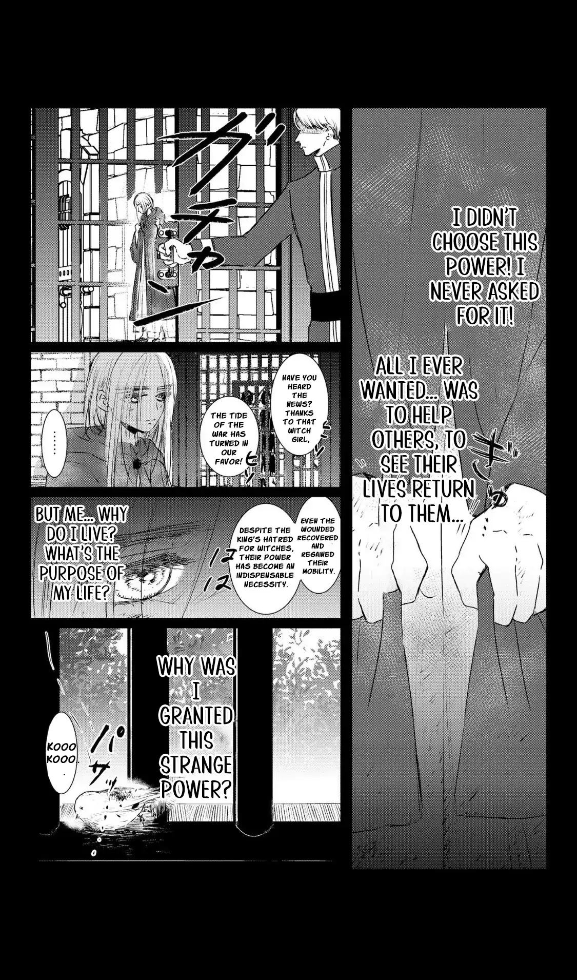 ‏hiding your eyes is such a shame you are incredibly beautiful Chapter 2 page 6