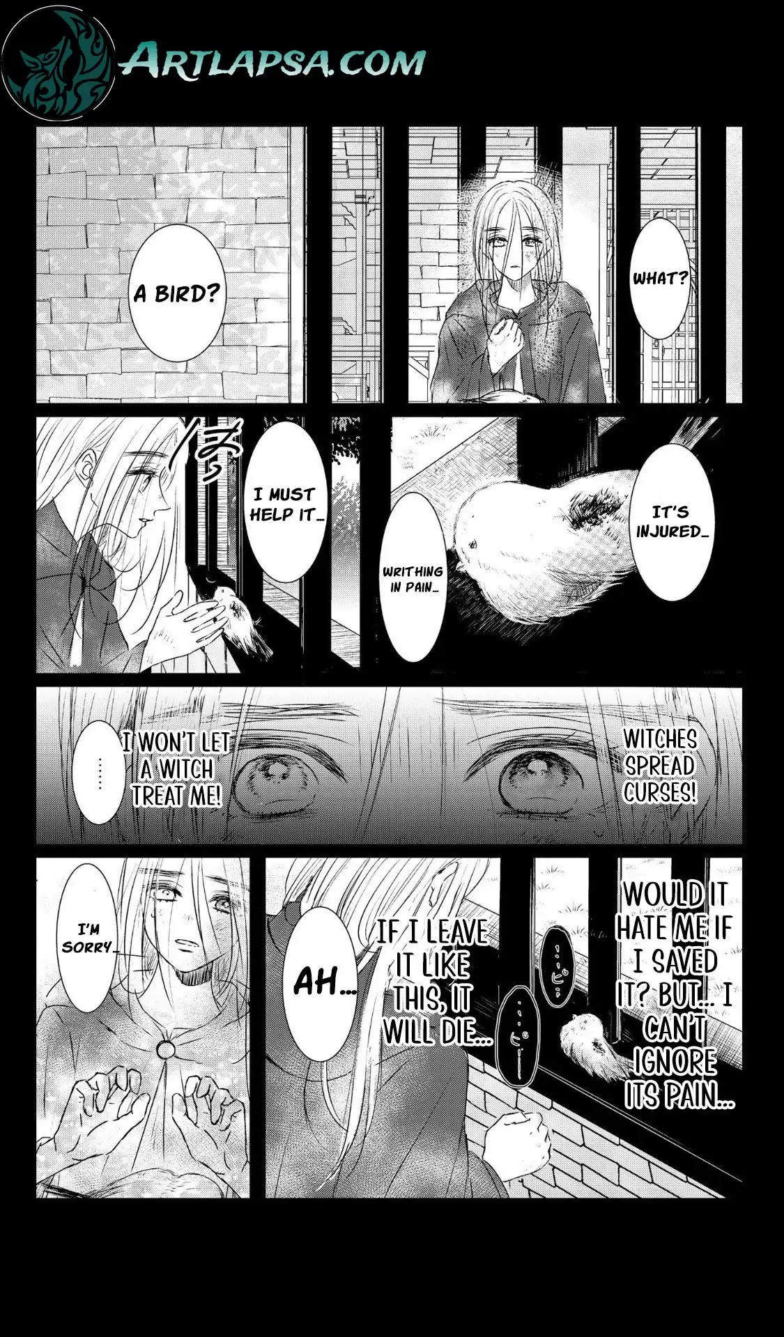 ‏hiding your eyes is such a shame you are incredibly beautiful Chapter 2 page 7