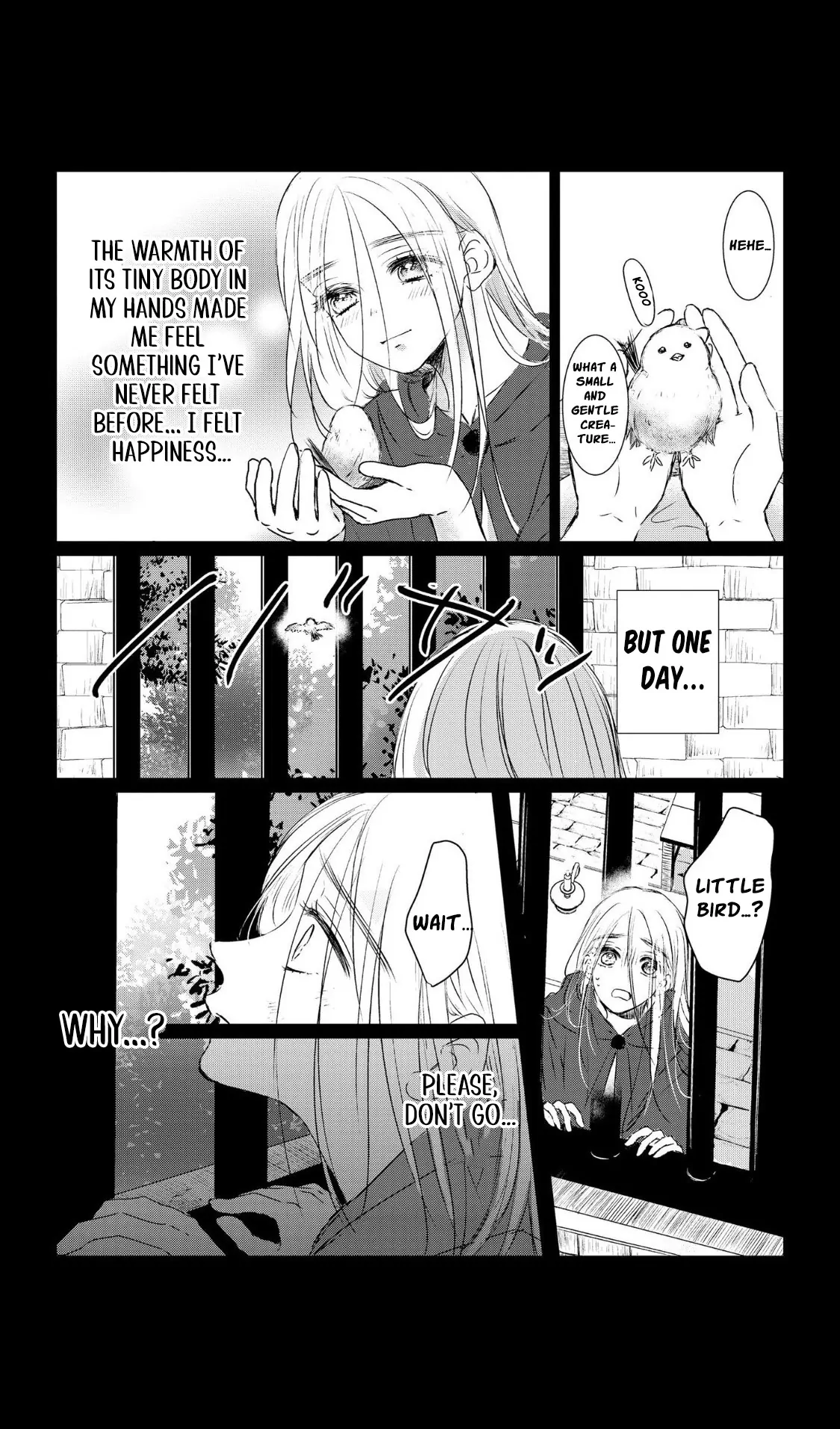 ‏hiding your eyes is such a shame you are incredibly beautiful Chapter 2 page 9