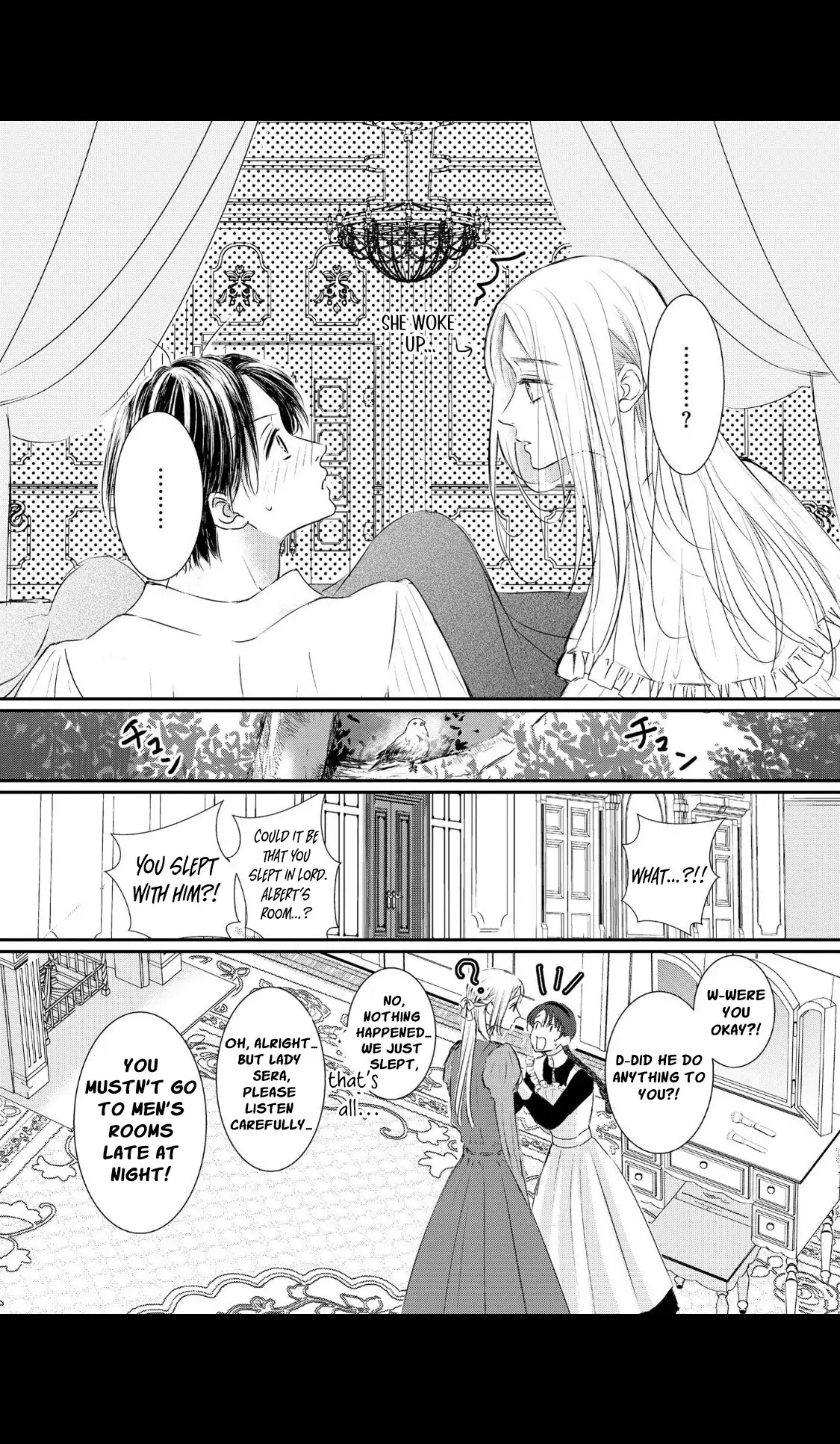 ‏hiding your eyes is such a shame you are incredibly beautiful Chapter 2 page 16