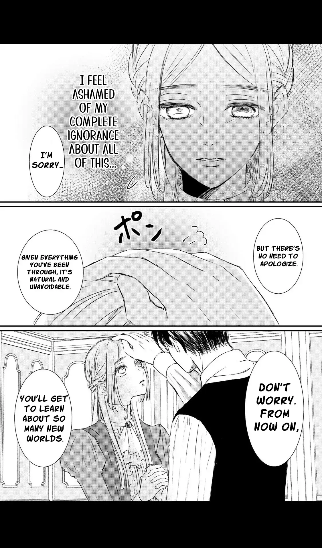 ‏hiding your eyes is such a shame you are incredibly beautiful Chapter 2 page 21