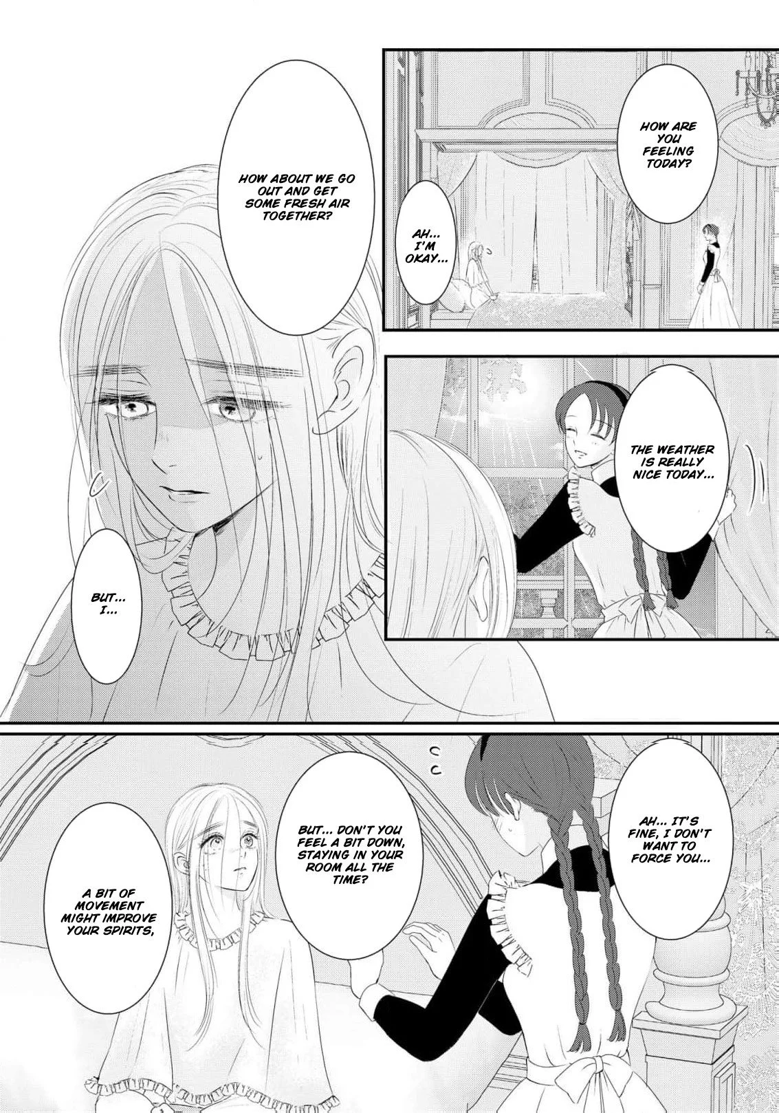 ‏hiding your eyes is such a shame you are incredibly beautiful Chapter 20 page 6
