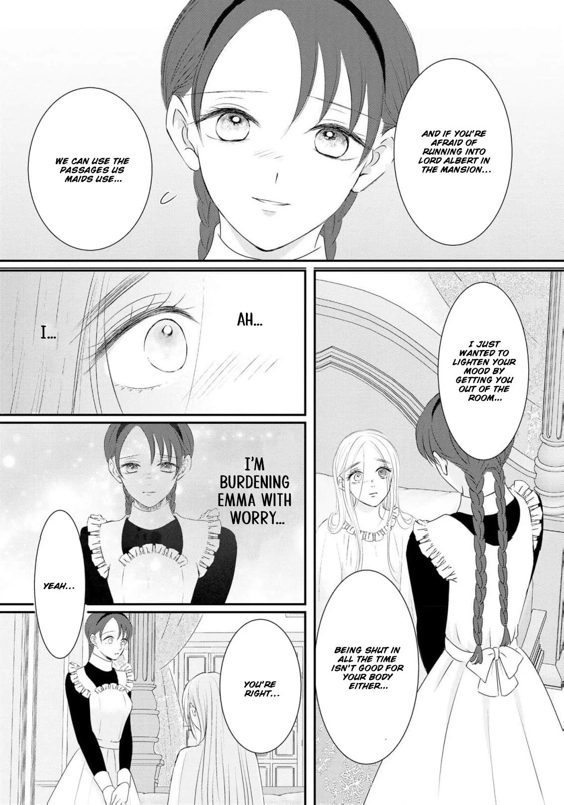 ‏hiding your eyes is such a shame you are incredibly beautiful Chapter 20 page 7