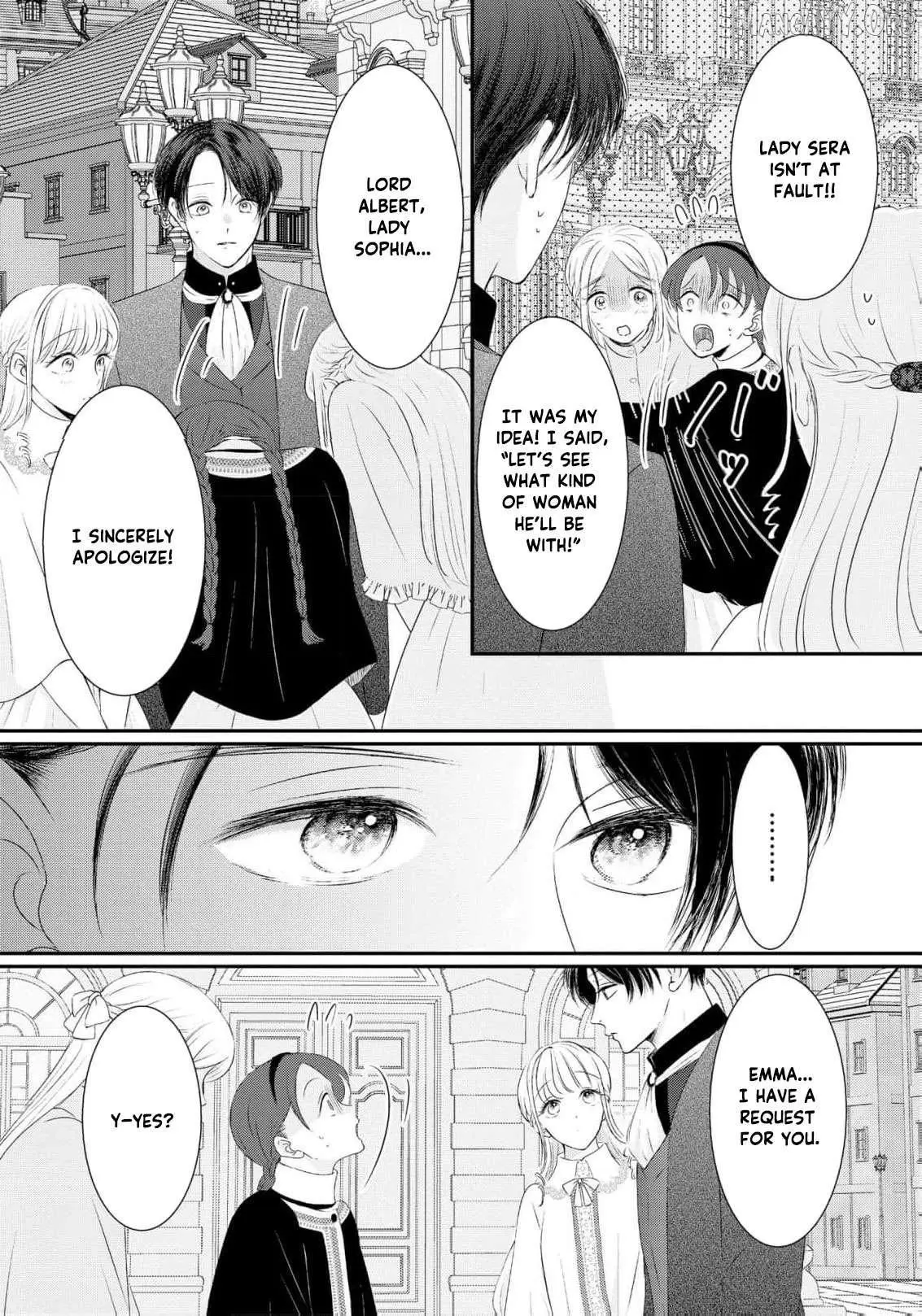 ‏hiding your eyes is such a shame you are incredibly beautiful Chapter 23 page 5