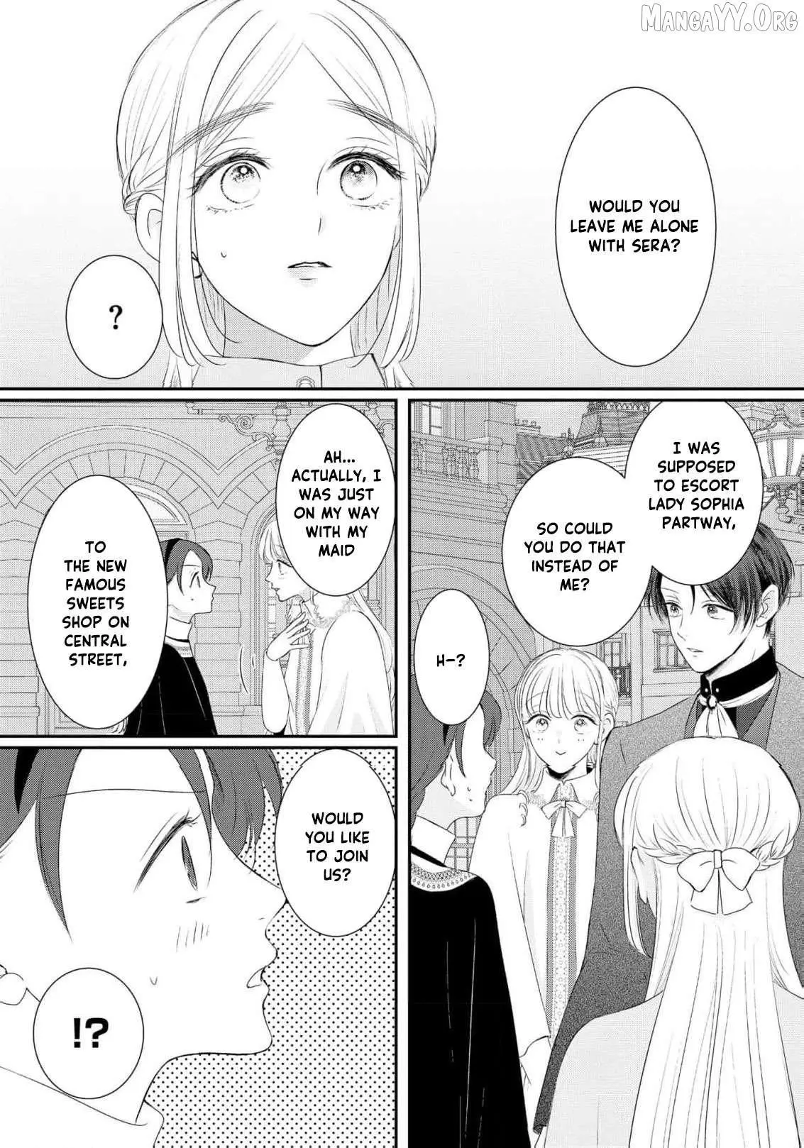 ‏hiding your eyes is such a shame you are incredibly beautiful Chapter 23 page 6