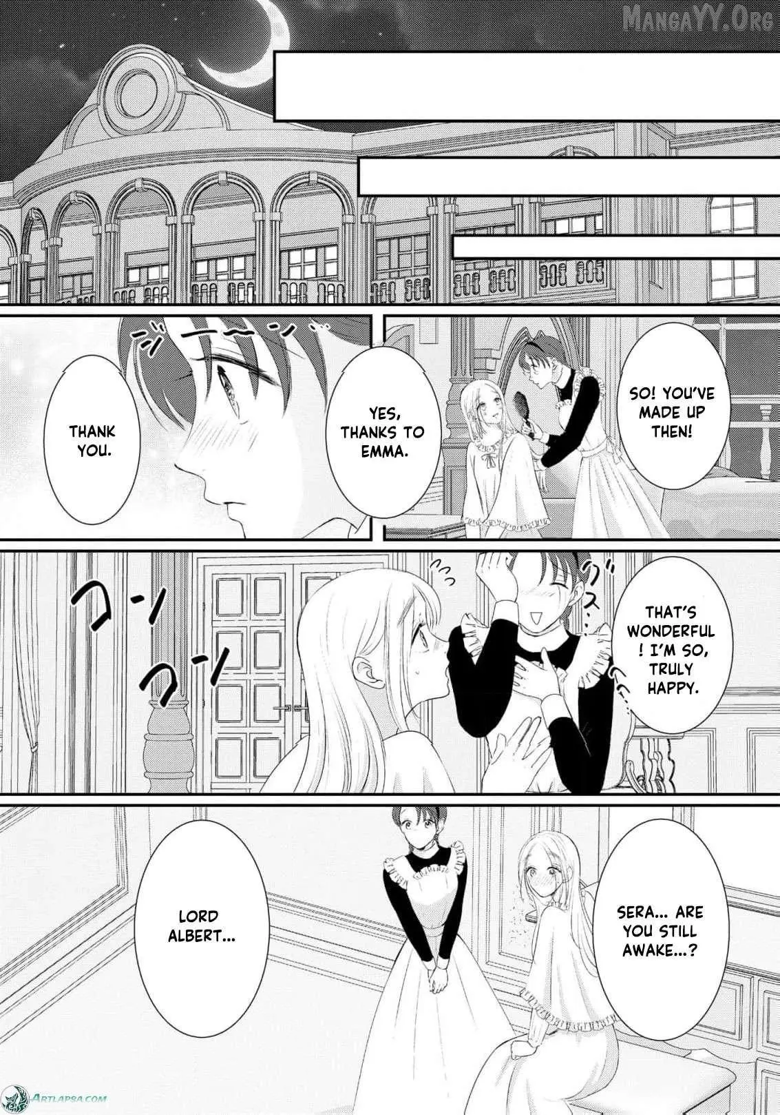 ‏hiding your eyes is such a shame you are incredibly beautiful Chapter 23 page 30