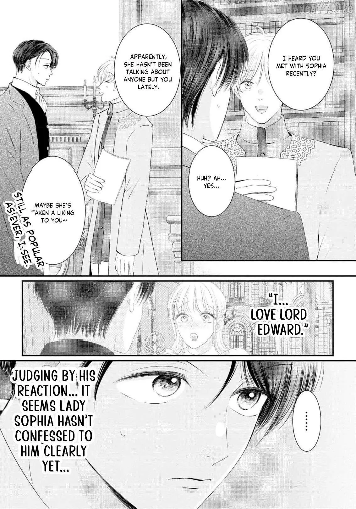 ‏hiding your eyes is such a shame you are incredibly beautiful Chapter 24 page 5