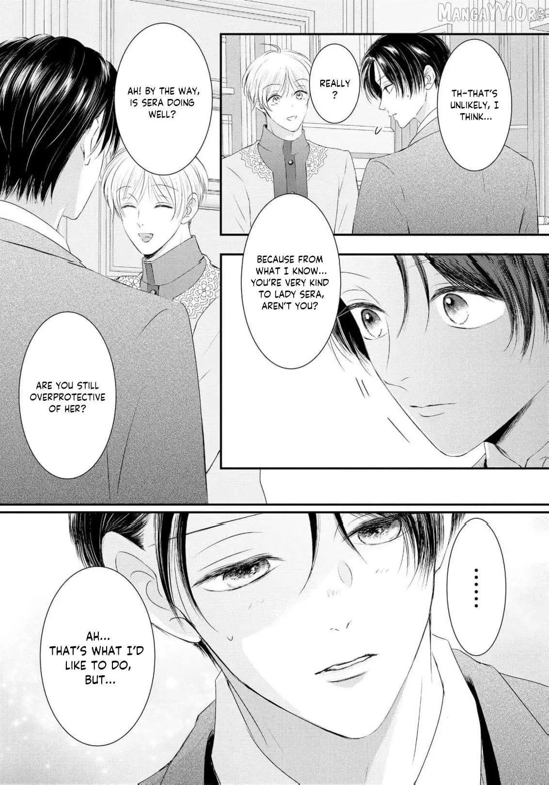 ‏hiding your eyes is such a shame you are incredibly beautiful Chapter 24 page 6