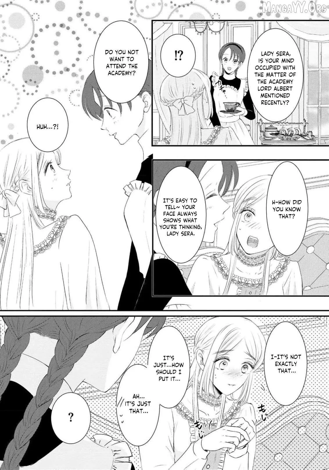 ‏hiding your eyes is such a shame you are incredibly beautiful Chapter 24 page 10