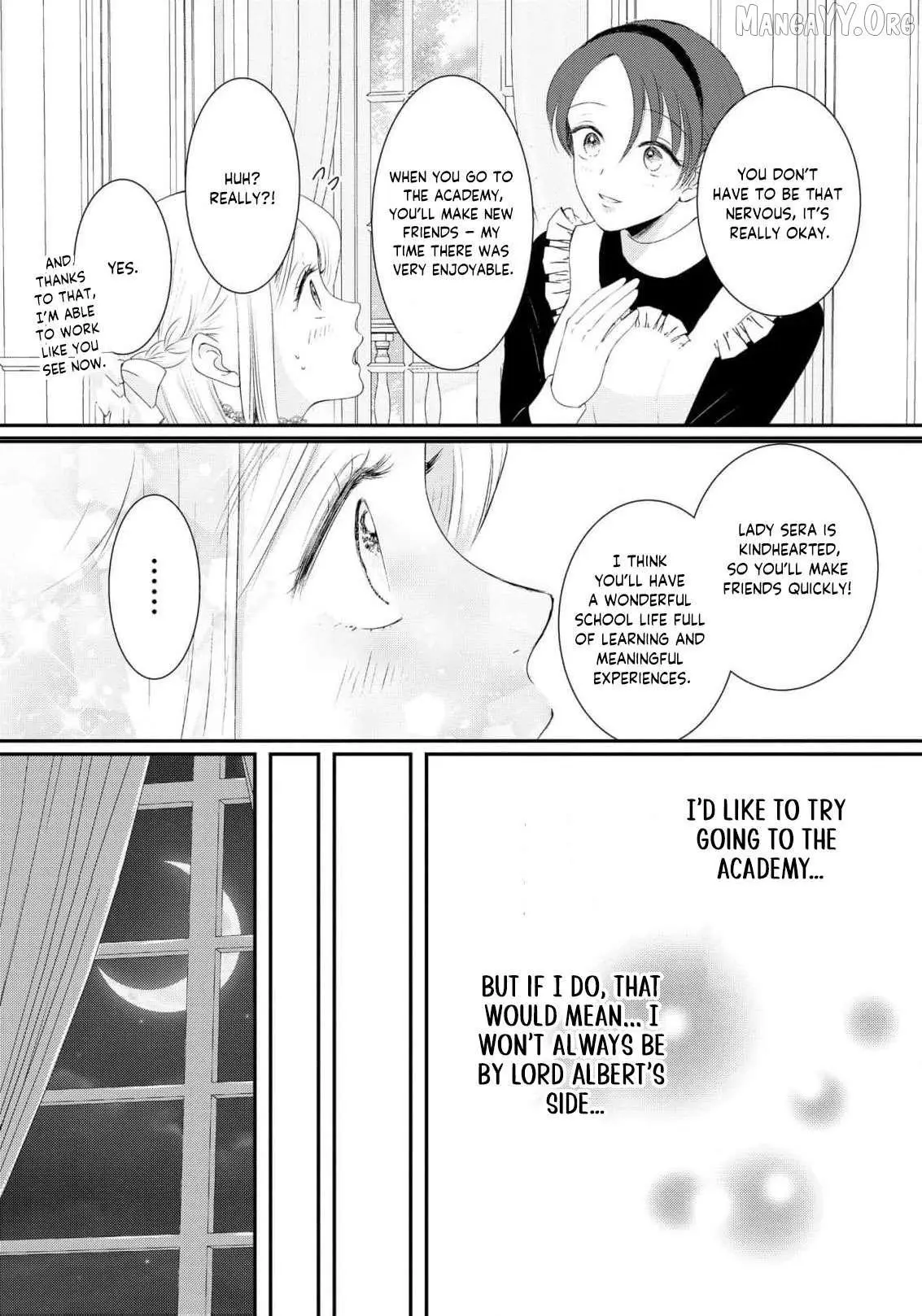 ‏hiding your eyes is such a shame you are incredibly beautiful Chapter 24 page 11