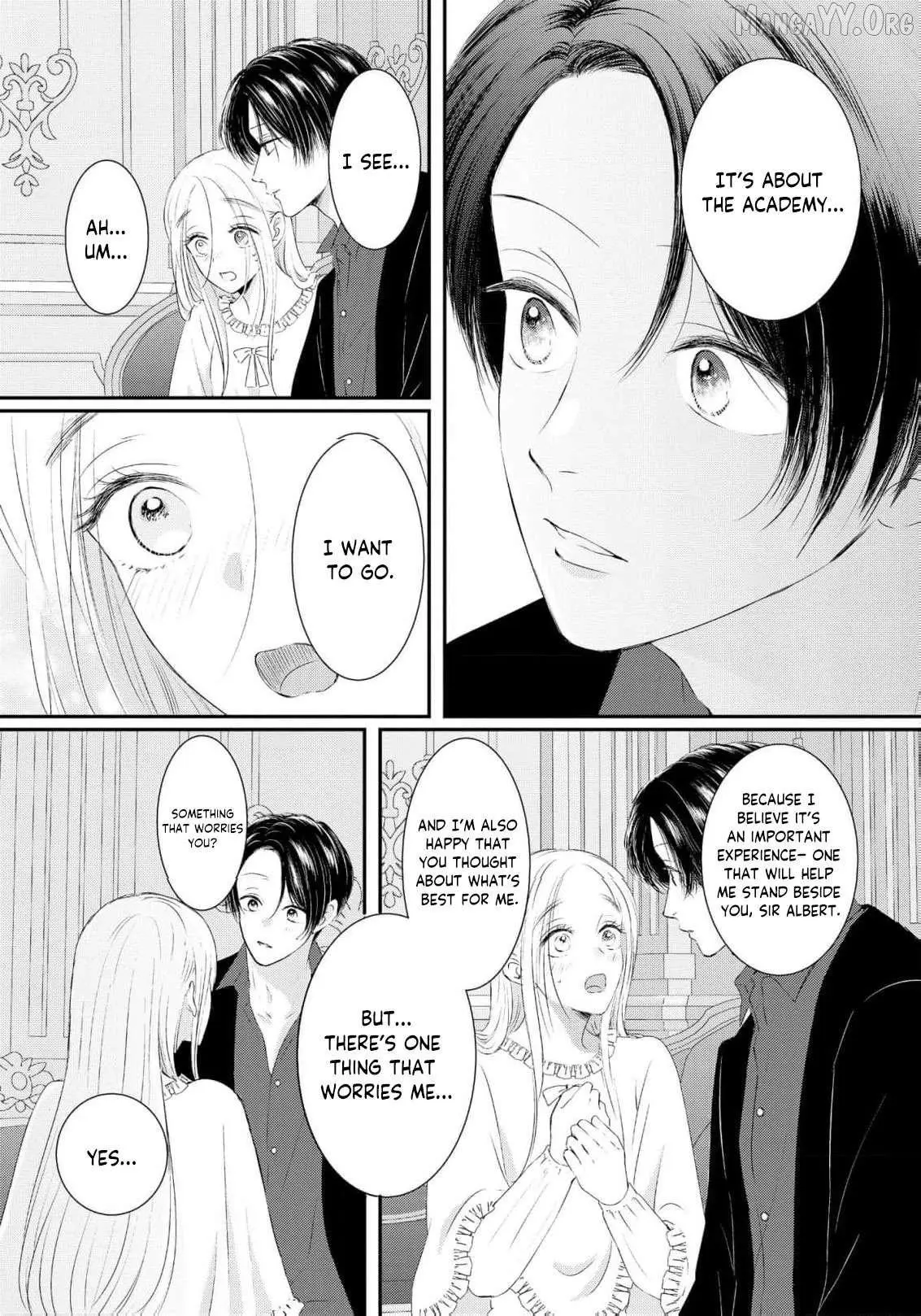 ‏hiding your eyes is such a shame you are incredibly beautiful Chapter 24 page 14