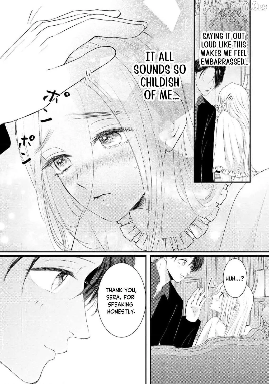 ‏hiding your eyes is such a shame you are incredibly beautiful Chapter 24 page 17