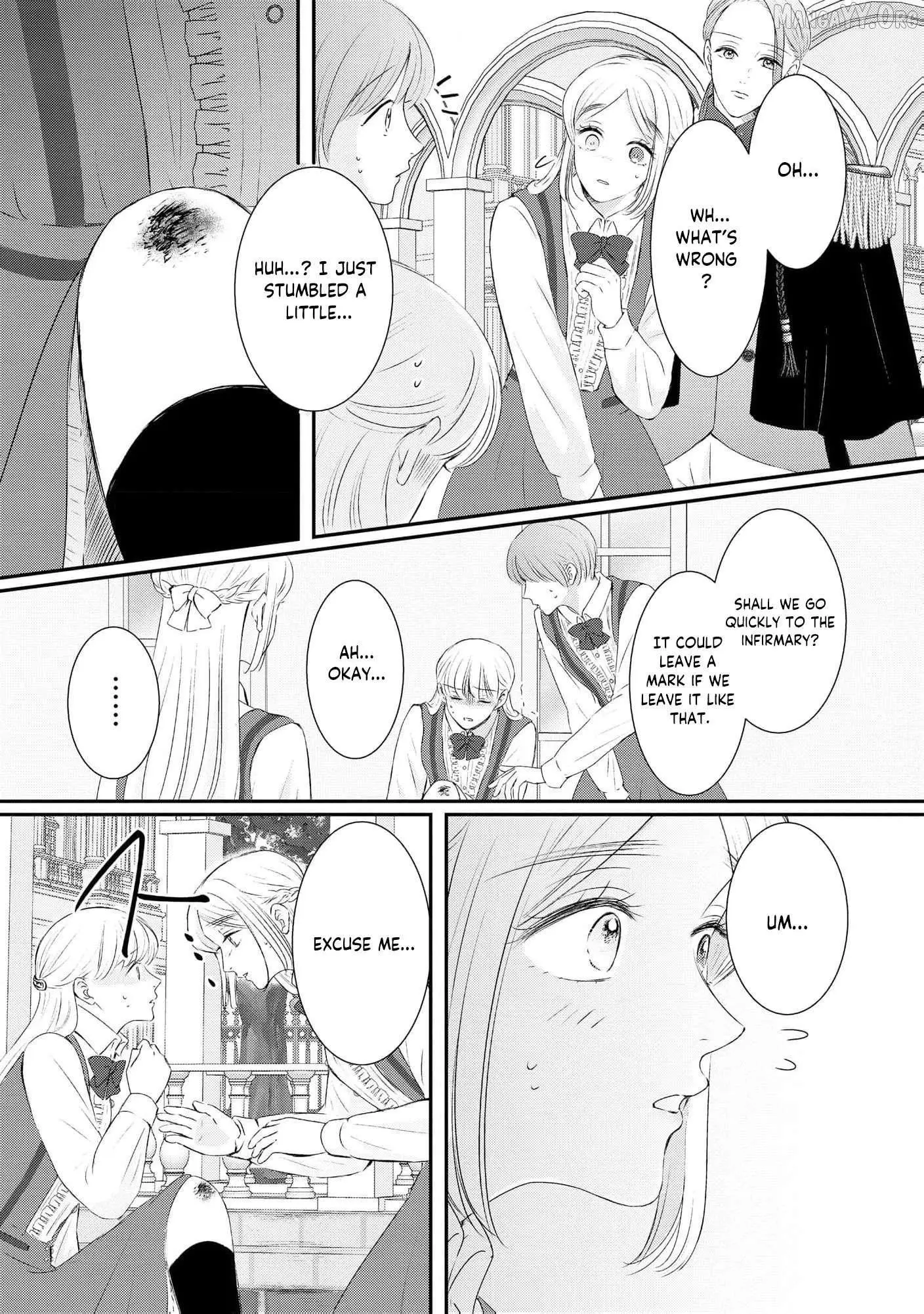 ‏hiding your eyes is such a shame you are incredibly beautiful Chapter 25 page 6