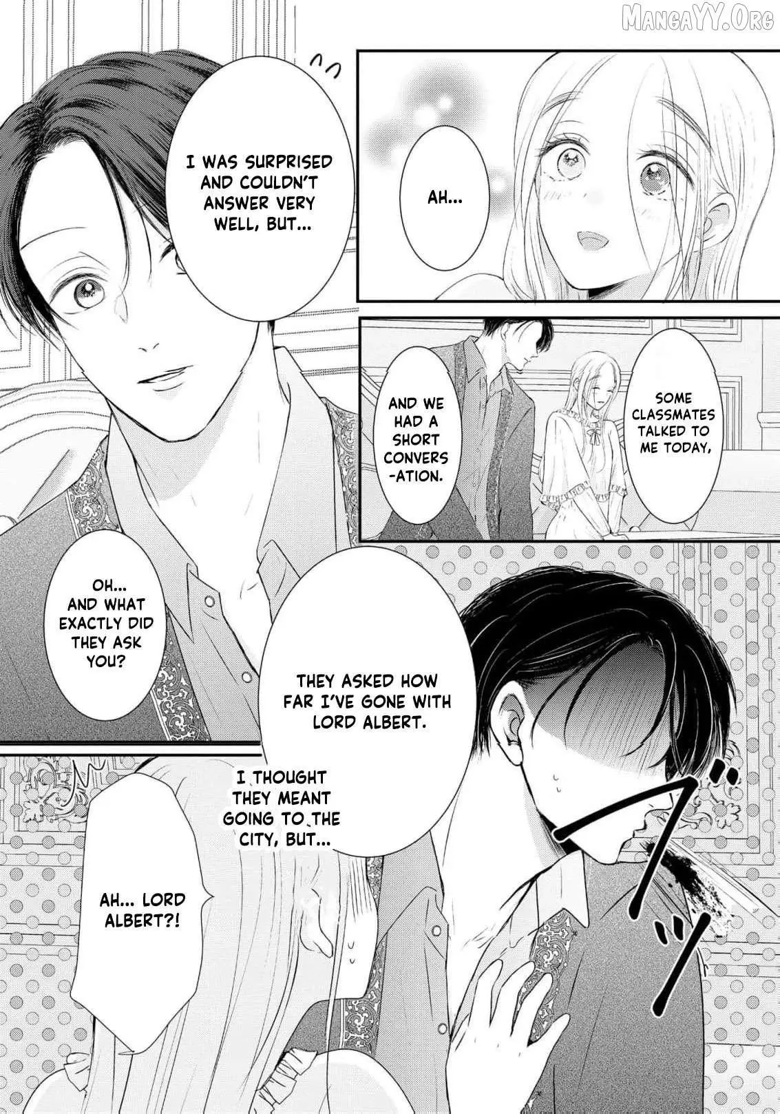 ‏hiding your eyes is such a shame you are incredibly beautiful Chapter 26 page 10