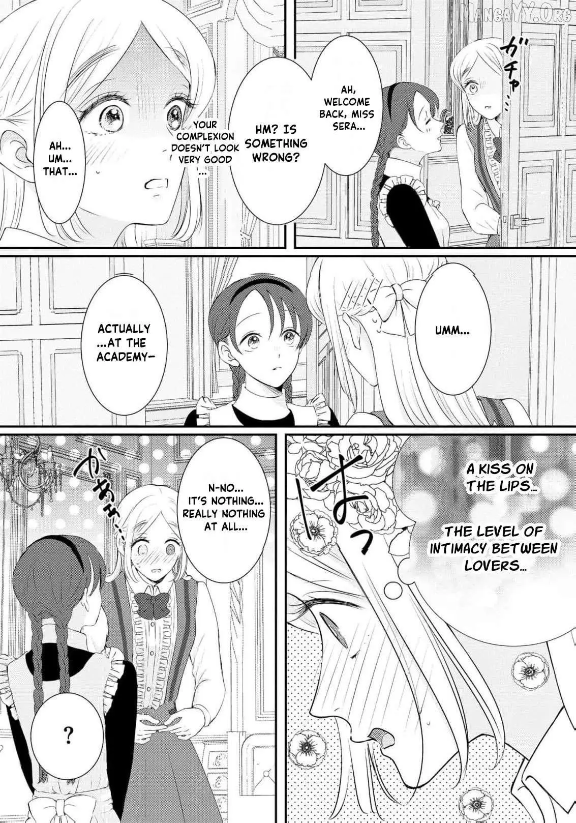 ‏hiding your eyes is such a shame you are incredibly beautiful Chapter 27 page 6