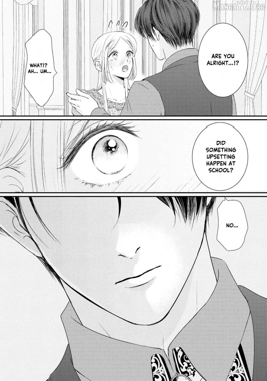 ‏hiding your eyes is such a shame you are incredibly beautiful Chapter 27 page 8