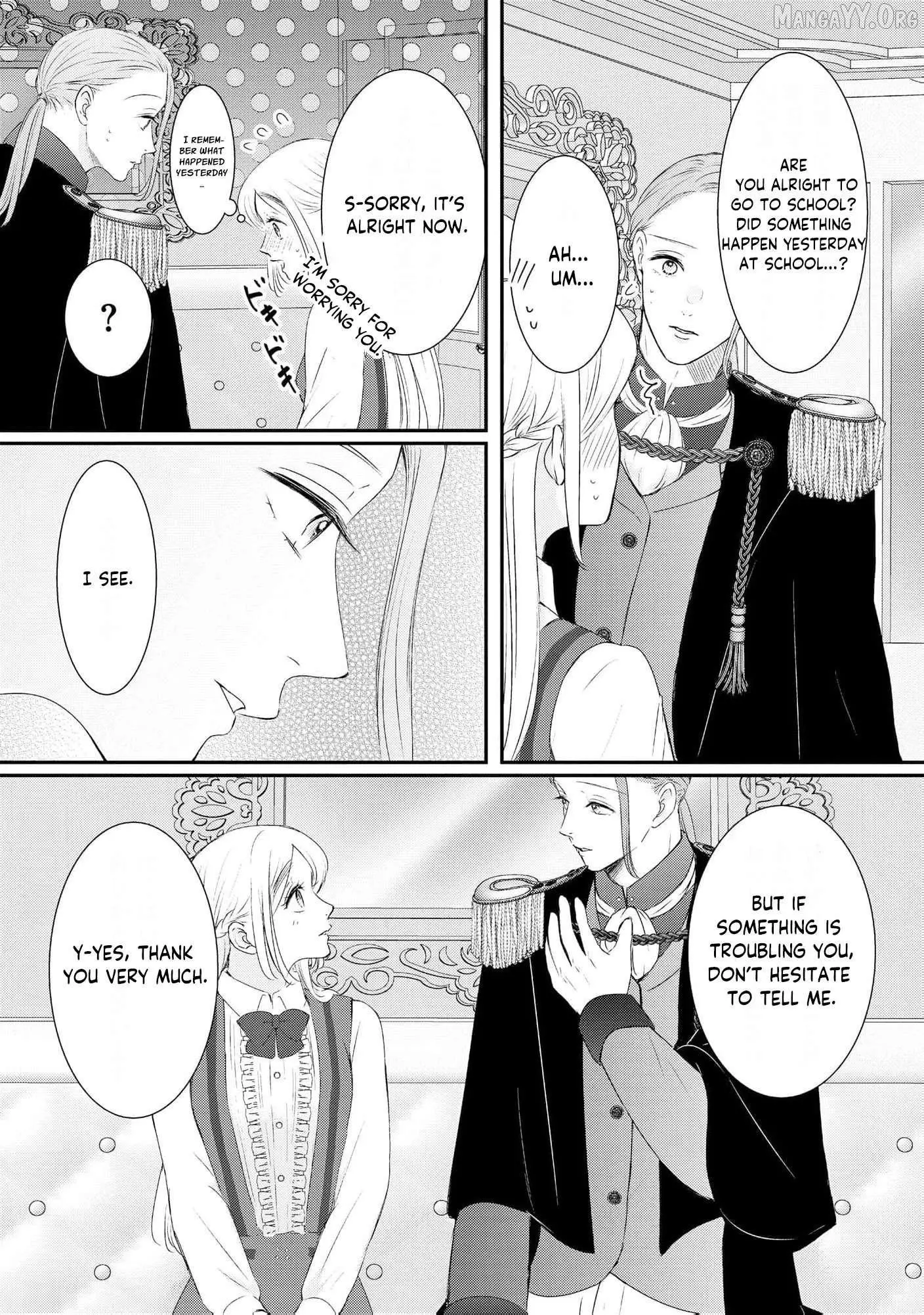 ‏hiding your eyes is such a shame you are incredibly beautiful Chapter 28 page 13