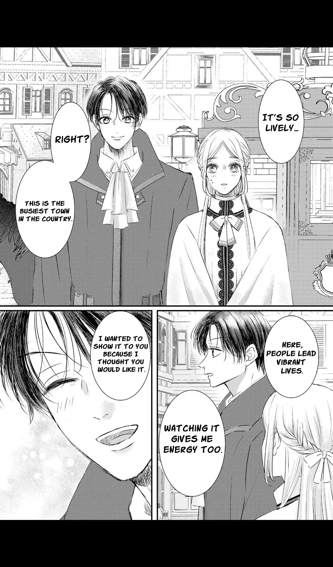‏hiding your eyes is such a shame you are incredibly beautiful Chapter 3 page 5