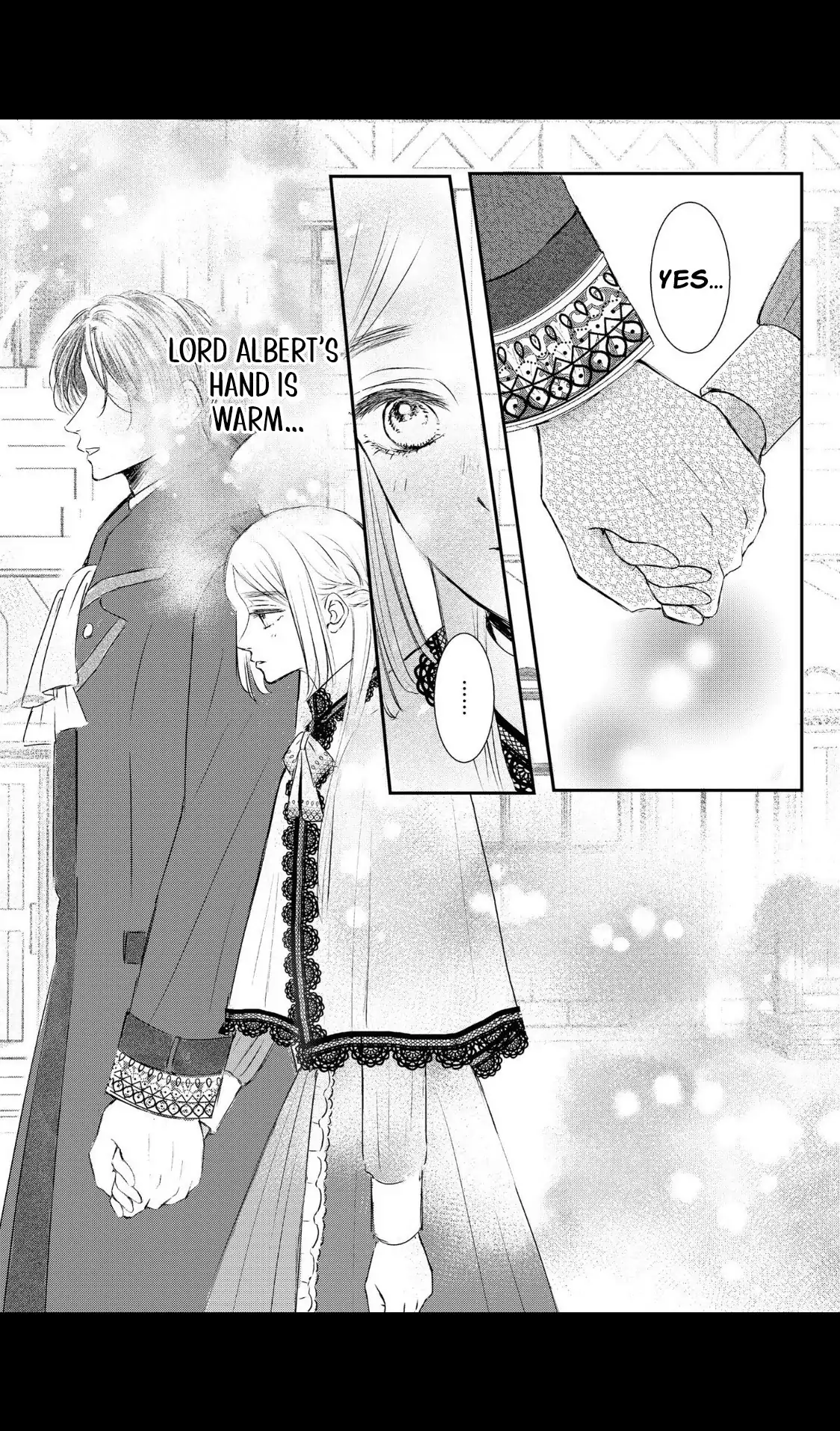 ‏hiding your eyes is such a shame you are incredibly beautiful Chapter 3 page 9