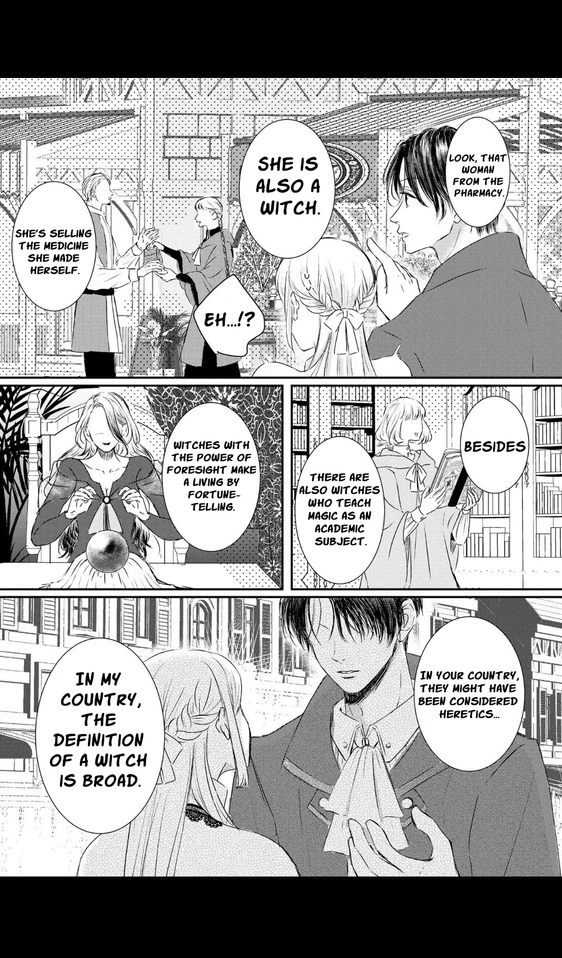 ‏hiding your eyes is such a shame you are incredibly beautiful Chapter 3 page 11