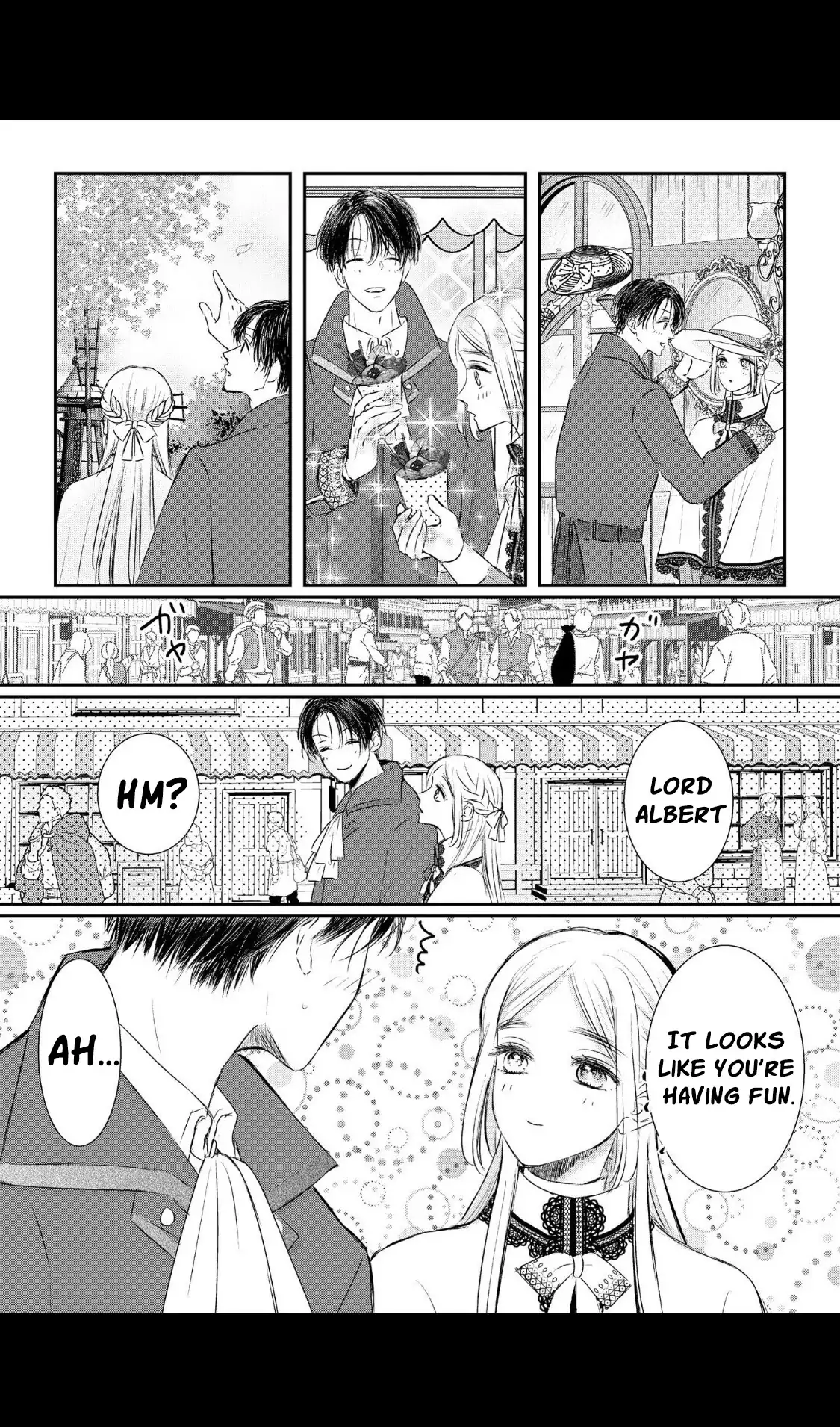 ‏hiding your eyes is such a shame you are incredibly beautiful Chapter 3 page 13