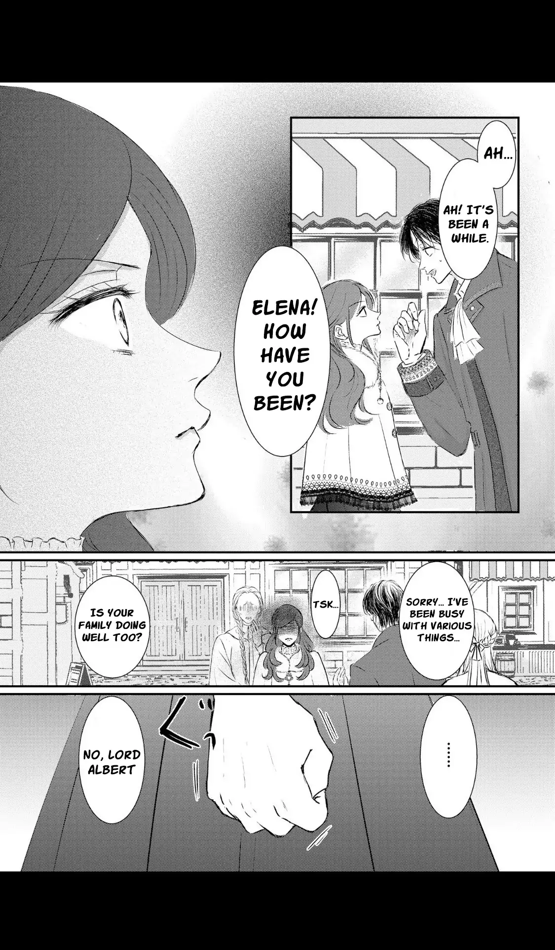 ‏hiding your eyes is such a shame you are incredibly beautiful Chapter 3 page 16