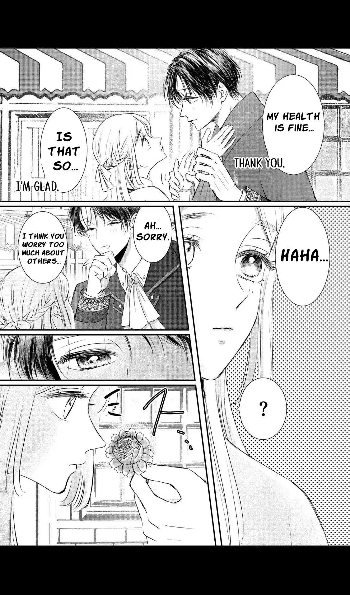 ‏hiding your eyes is such a shame you are incredibly beautiful Chapter 3 page 23
