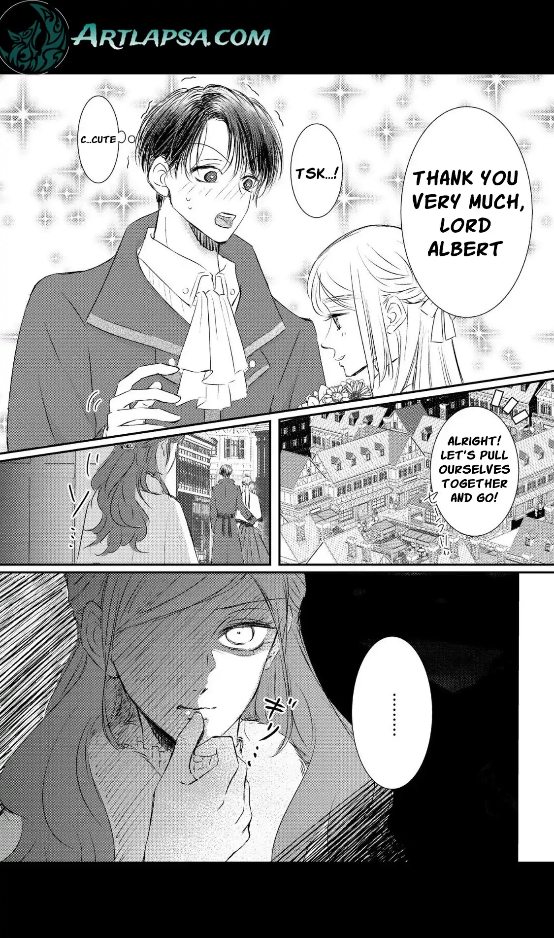 ‏hiding your eyes is such a shame you are incredibly beautiful Chapter 3 page 26